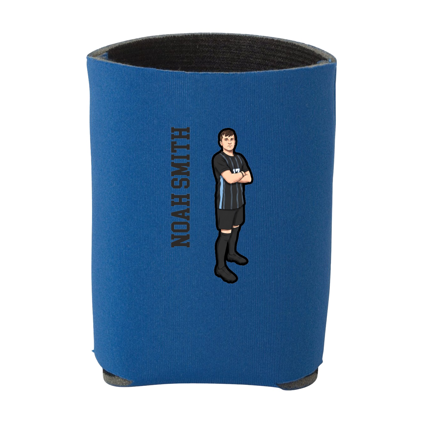Can Holder — Name Vertical in Royal