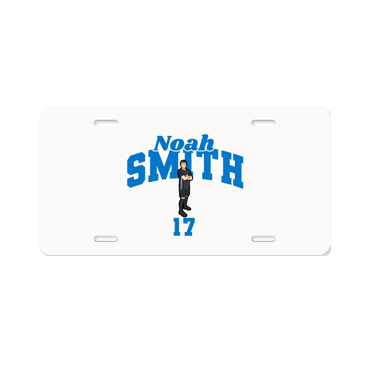 License Plate — Signature Arch in Classic
