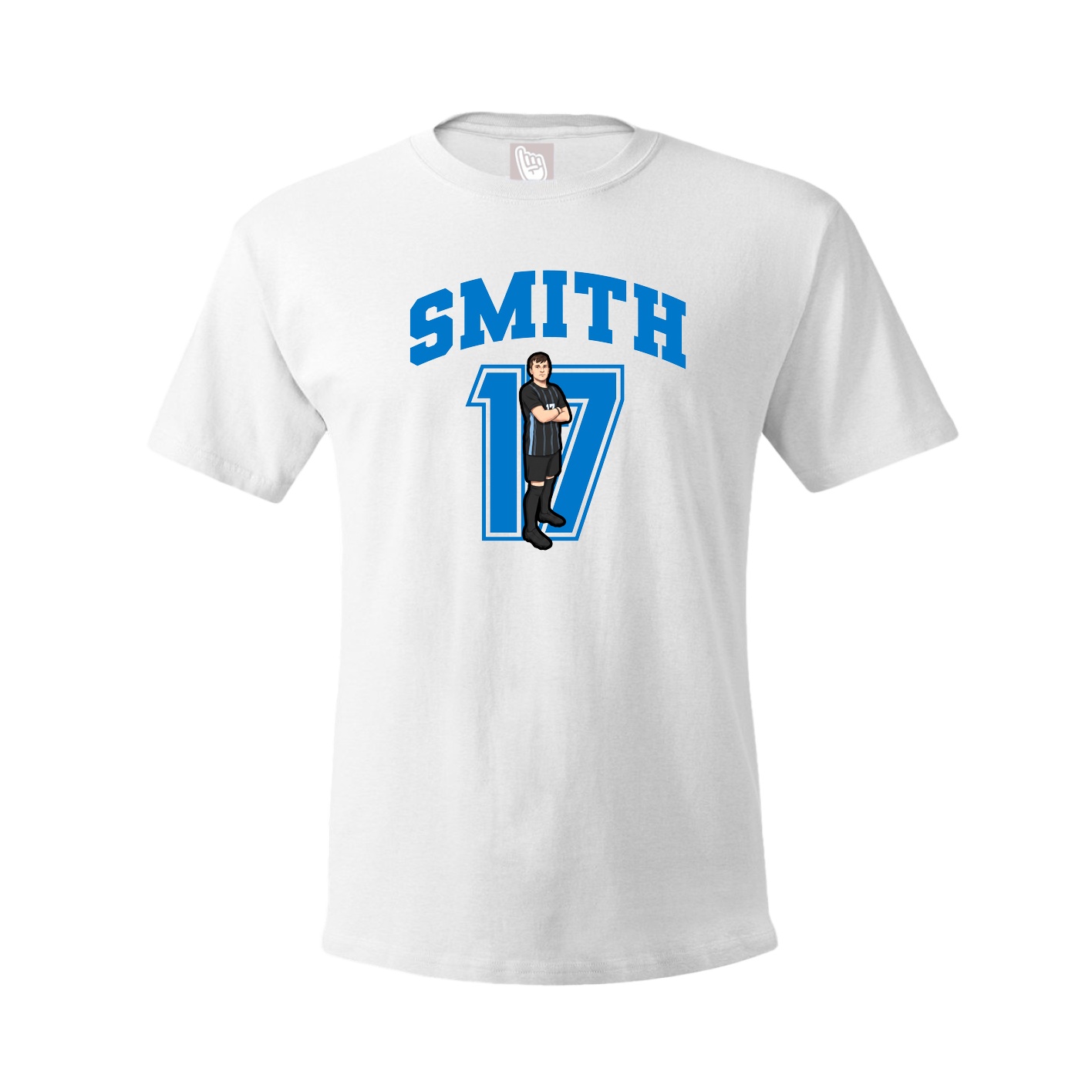 Tee — Number in White