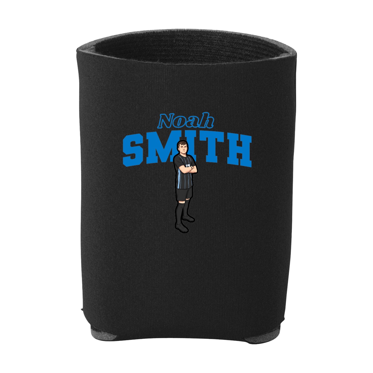 Can Holder — Name Arch in Black