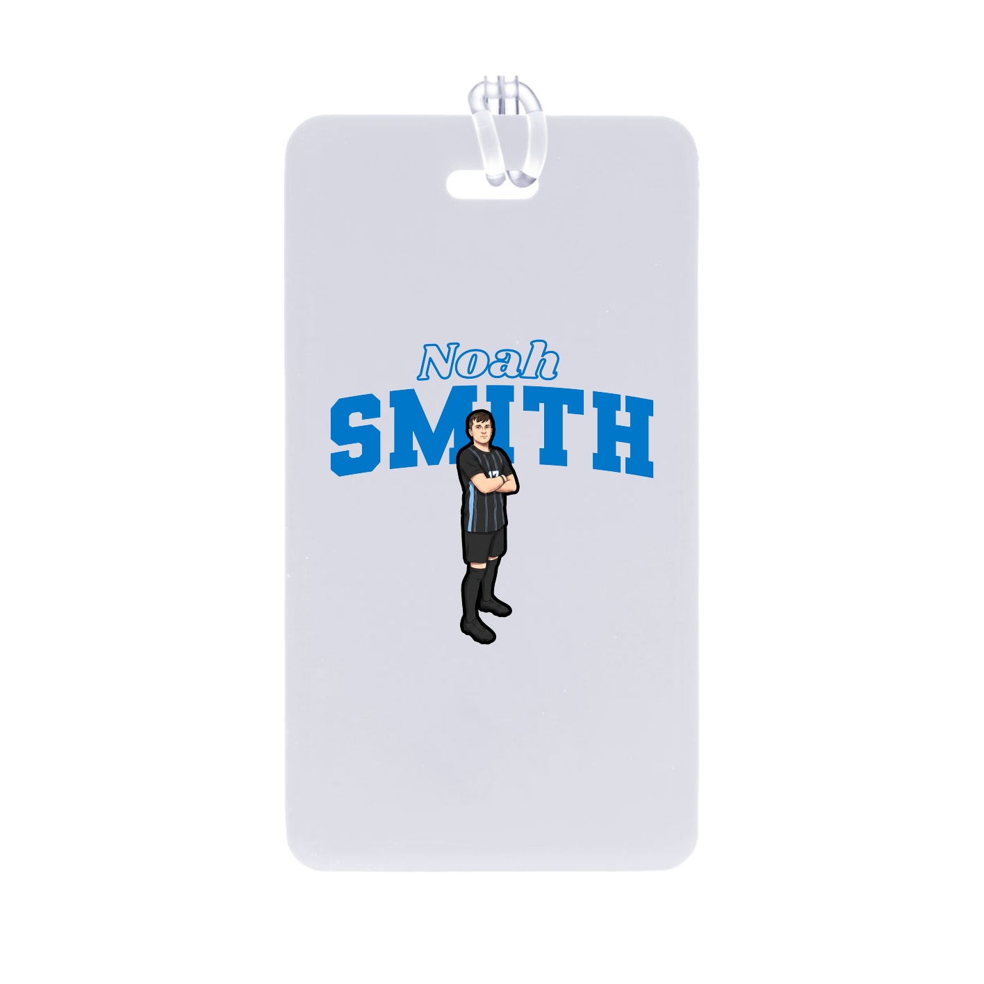 Bag Tag — Name Arch in Classic