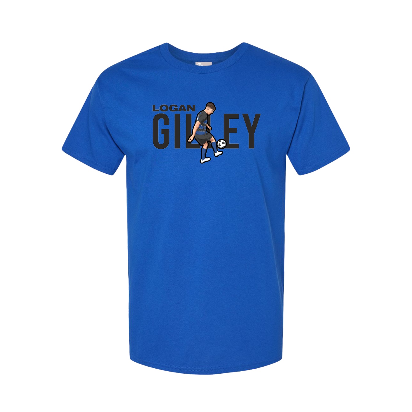 Youth Tee — Player Name in Royal