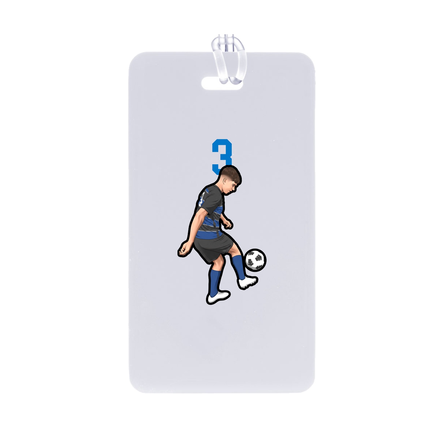 Bag Tag — Number Top in Classic