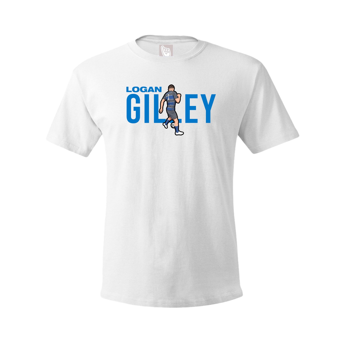 Youth Tee — Player Name in White