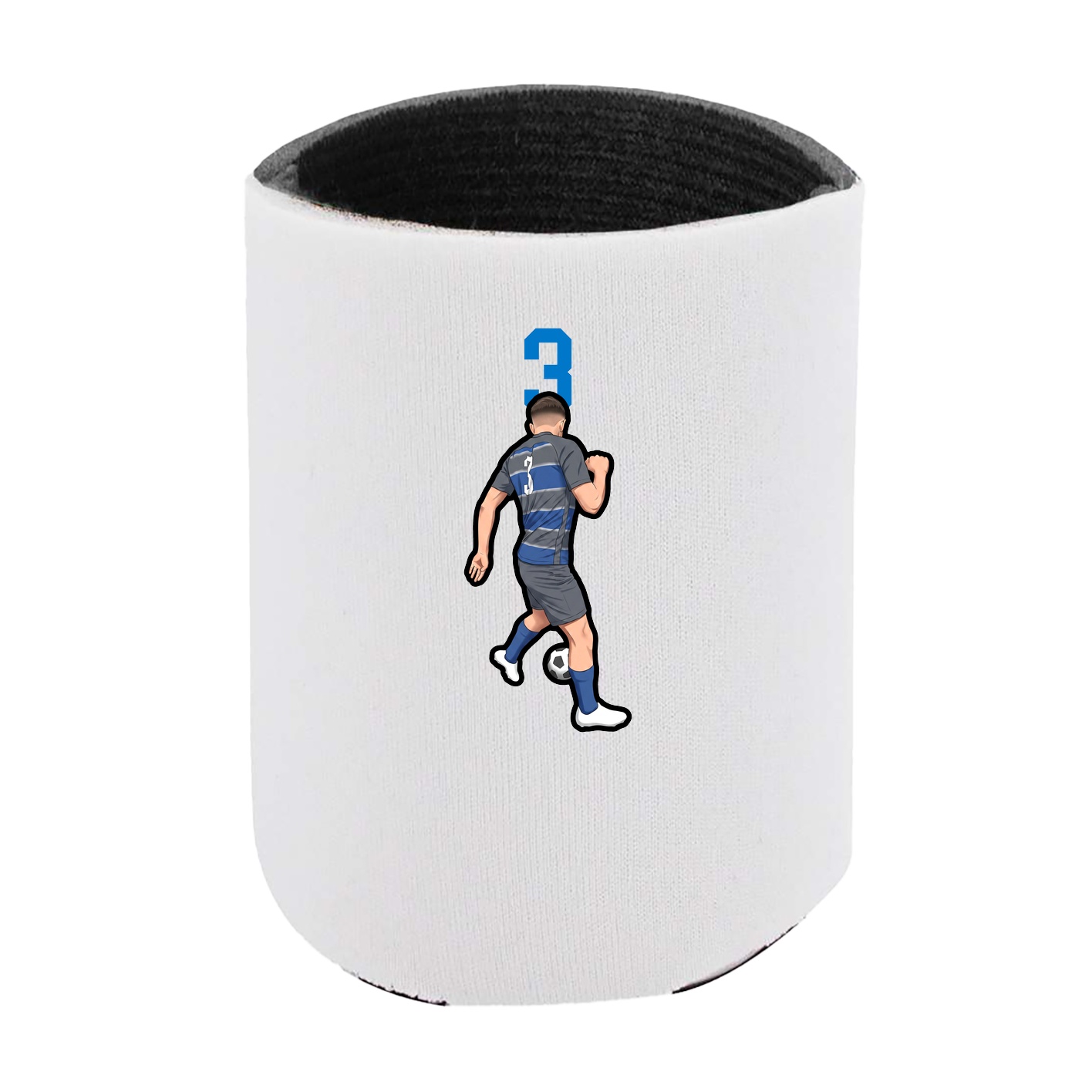 Can Holder — Number Top in White