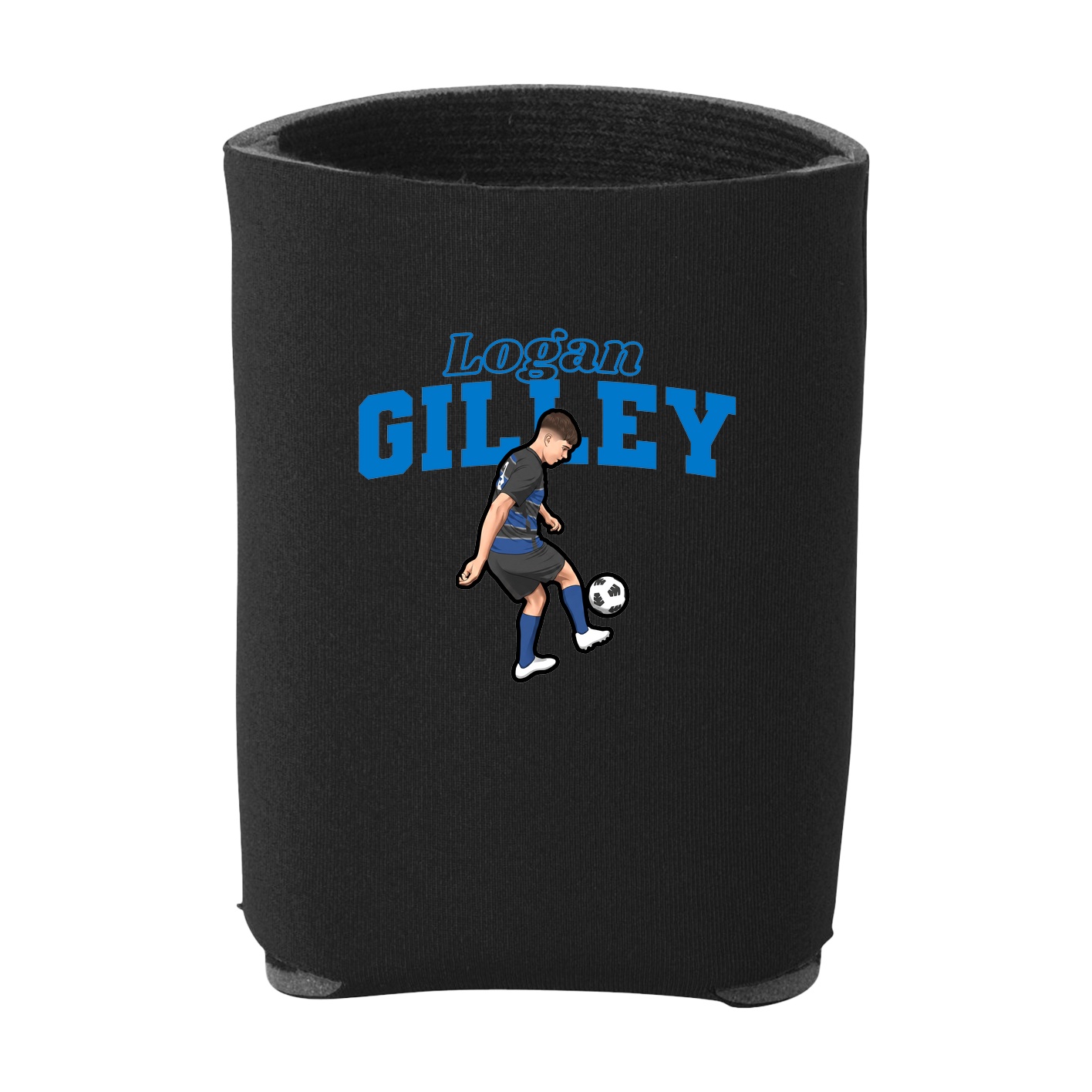 Can Holder — Name Arch in Black