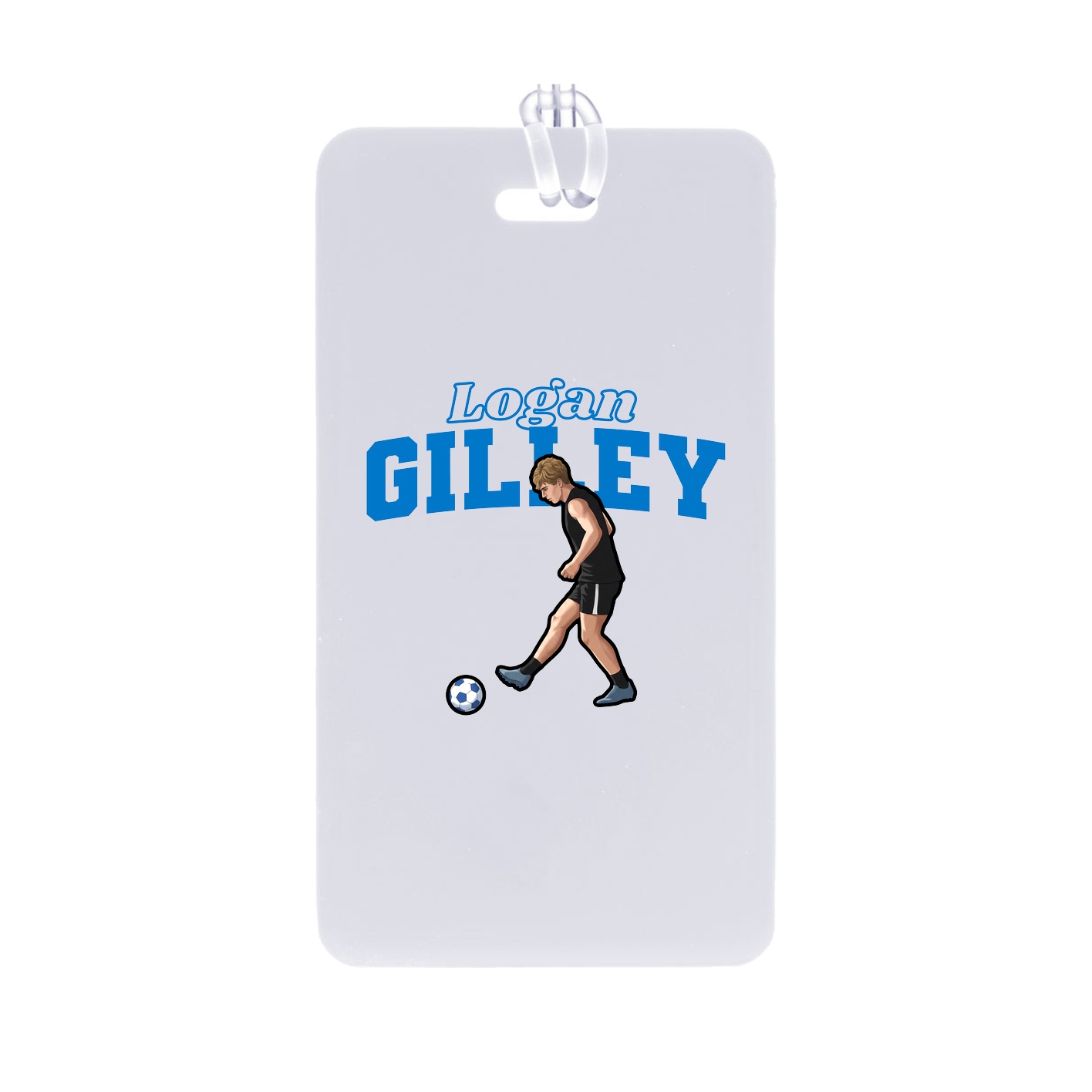 Bag Tag — Name Arch in Classic