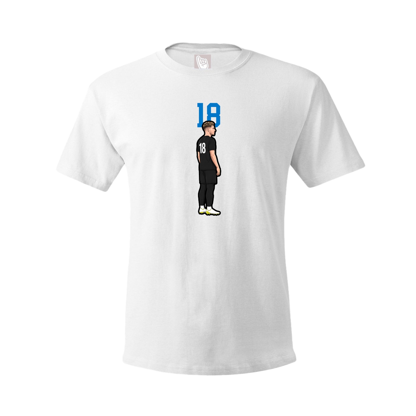 Tee — Number Top in White