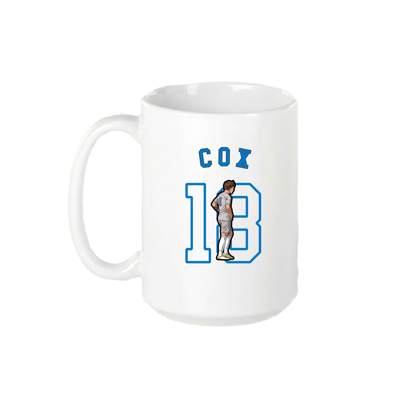 15oz Coffee Mug — Shirsey Arch in White
