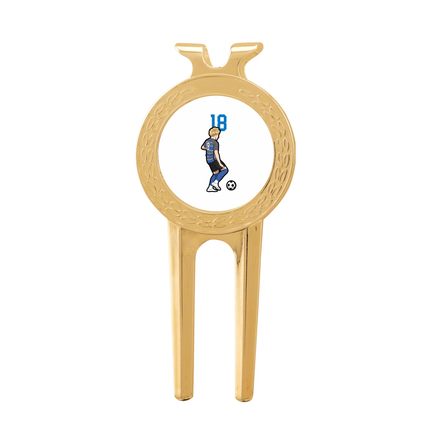 Divot Tool with Ball Marker — Number Top in Classic