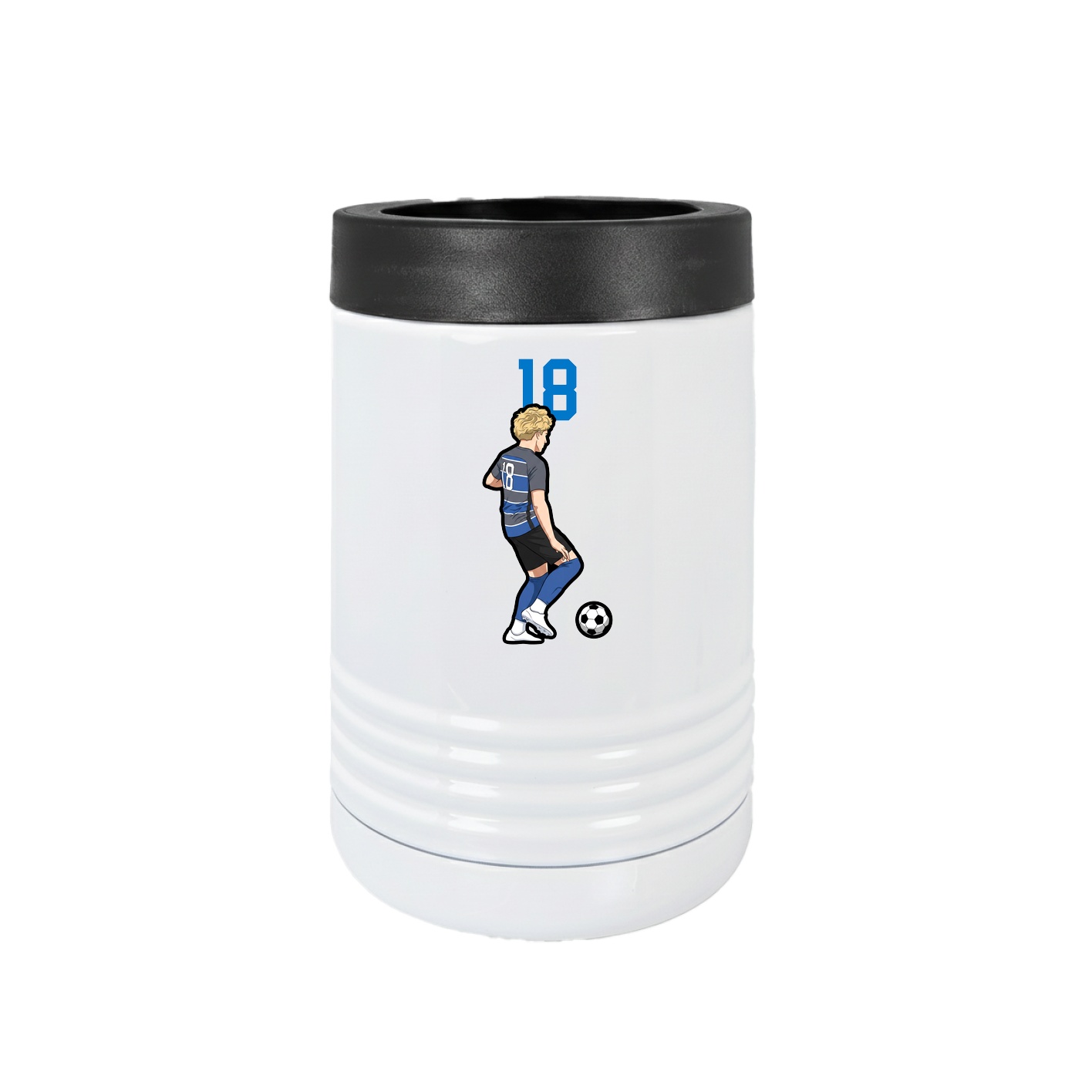 Beverage Holder — Number Top in White