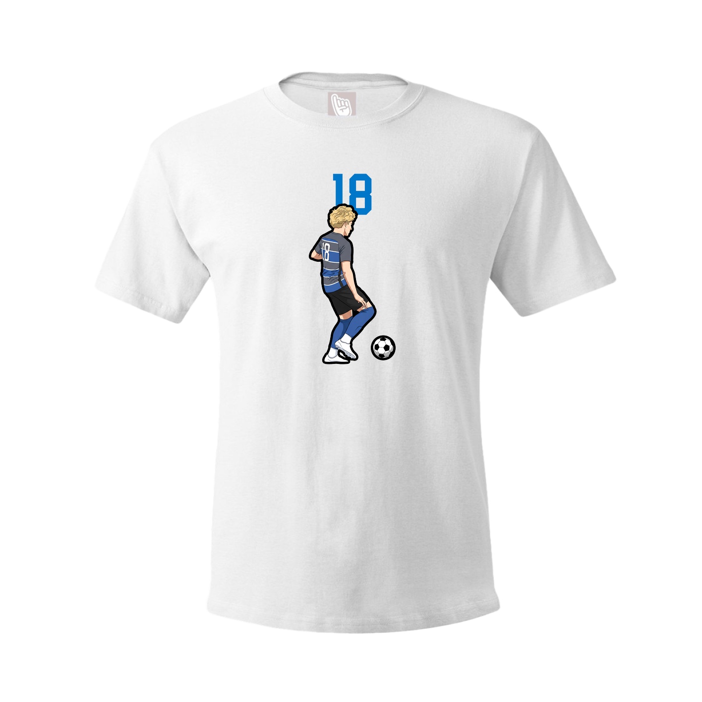 Tee — Number Top in White