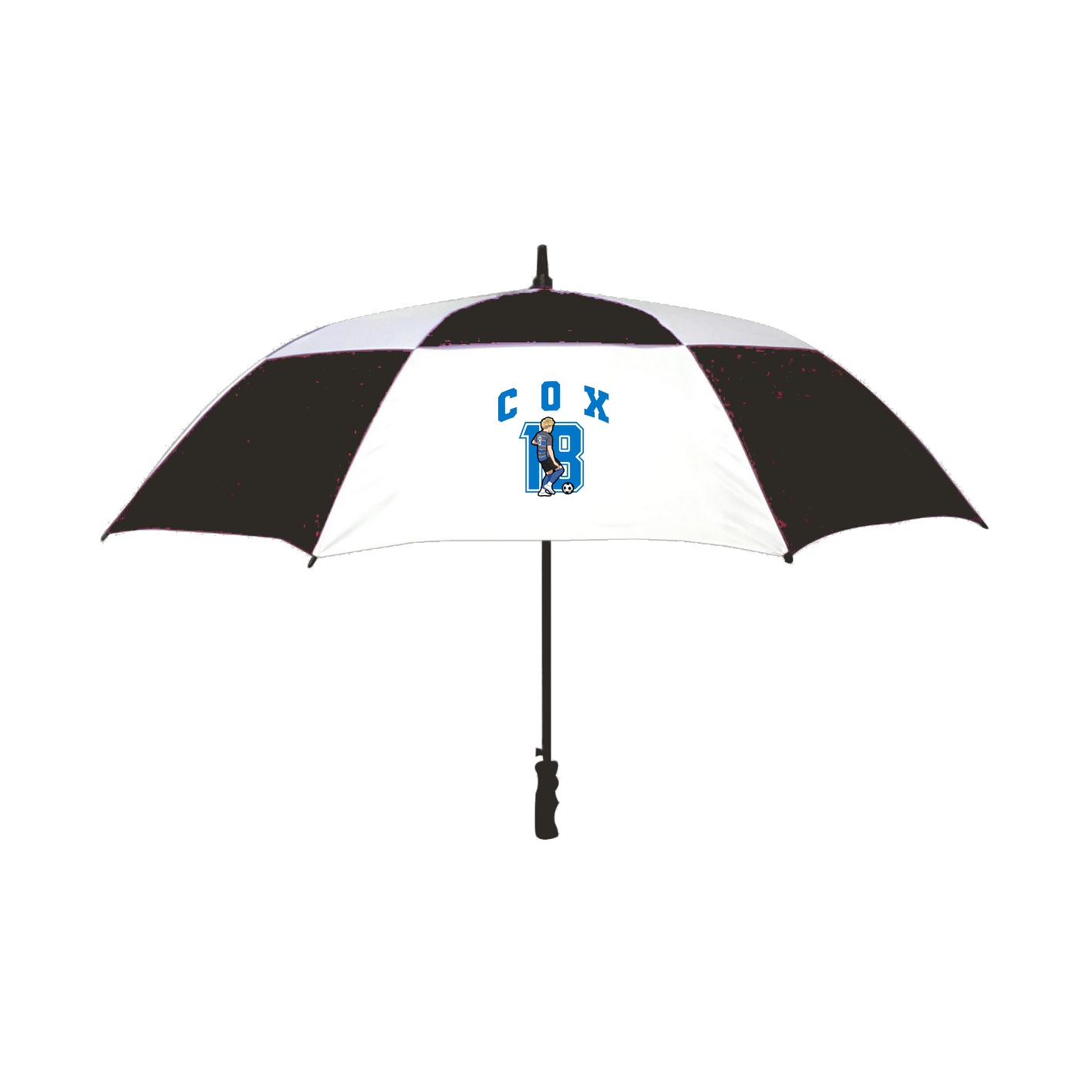 Golf Umbrella — Number in Black