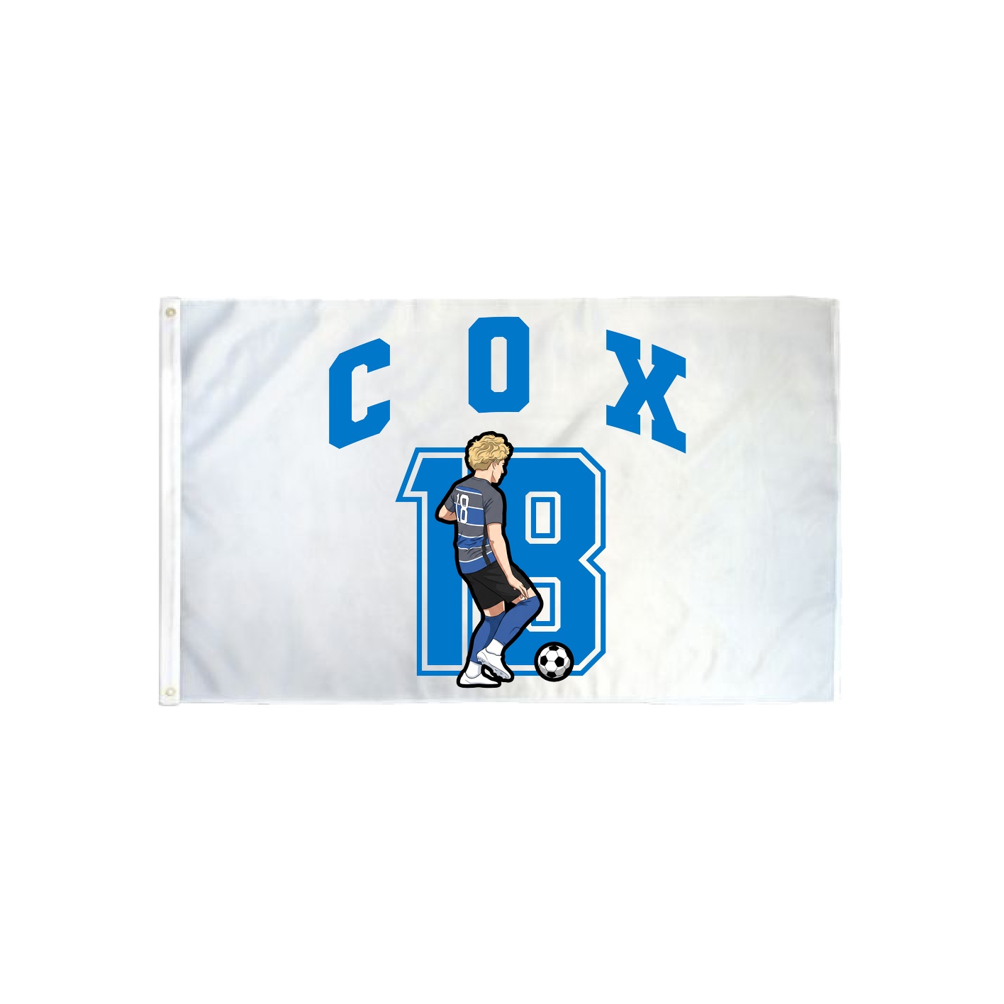 3x5 Flag — Number in Classic