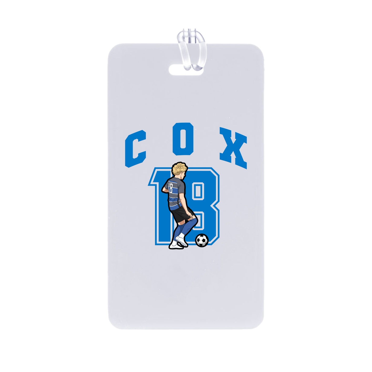 Bag Tag — Number in Classic