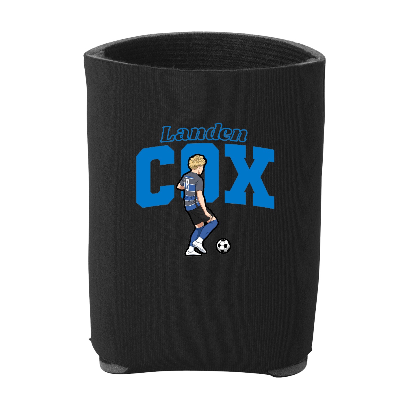 Can Holder — Name Arch in Black