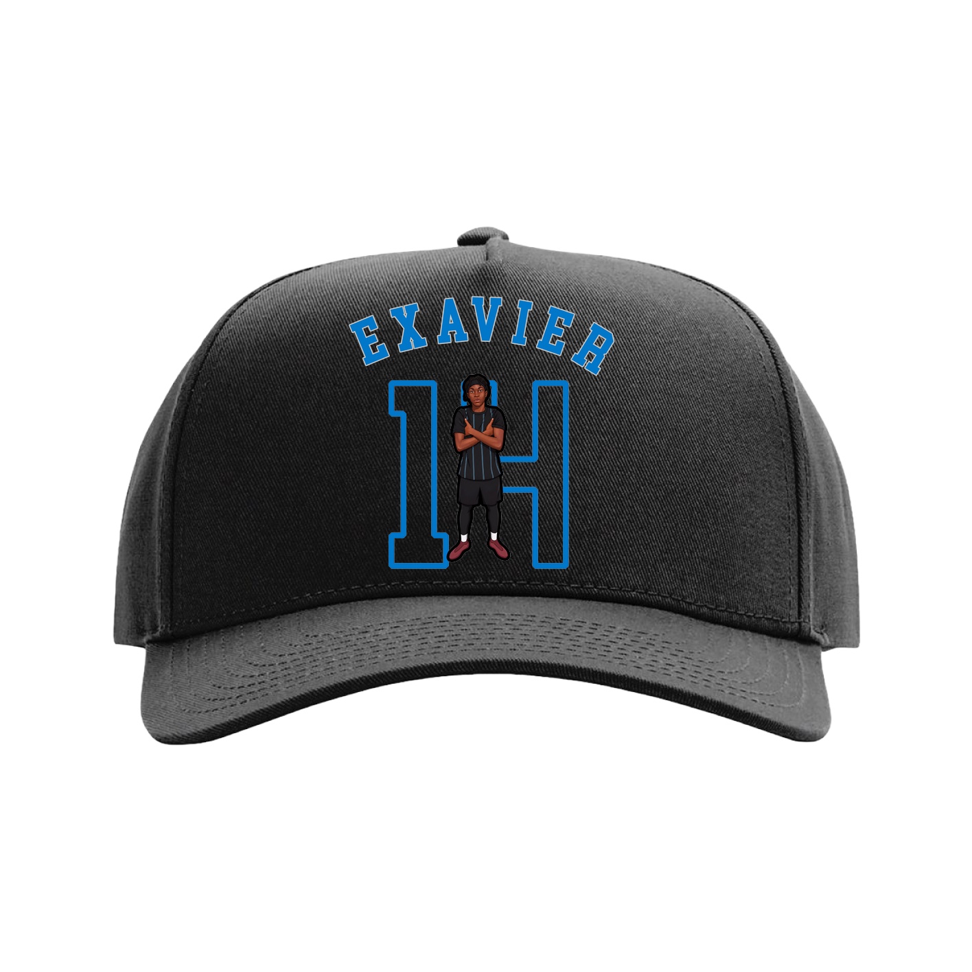 Full Fabric Five-Panel Champ Cap
