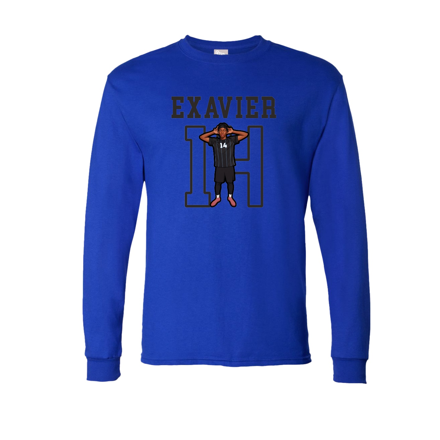Long Sleeve Tee — Shirsey in Royal