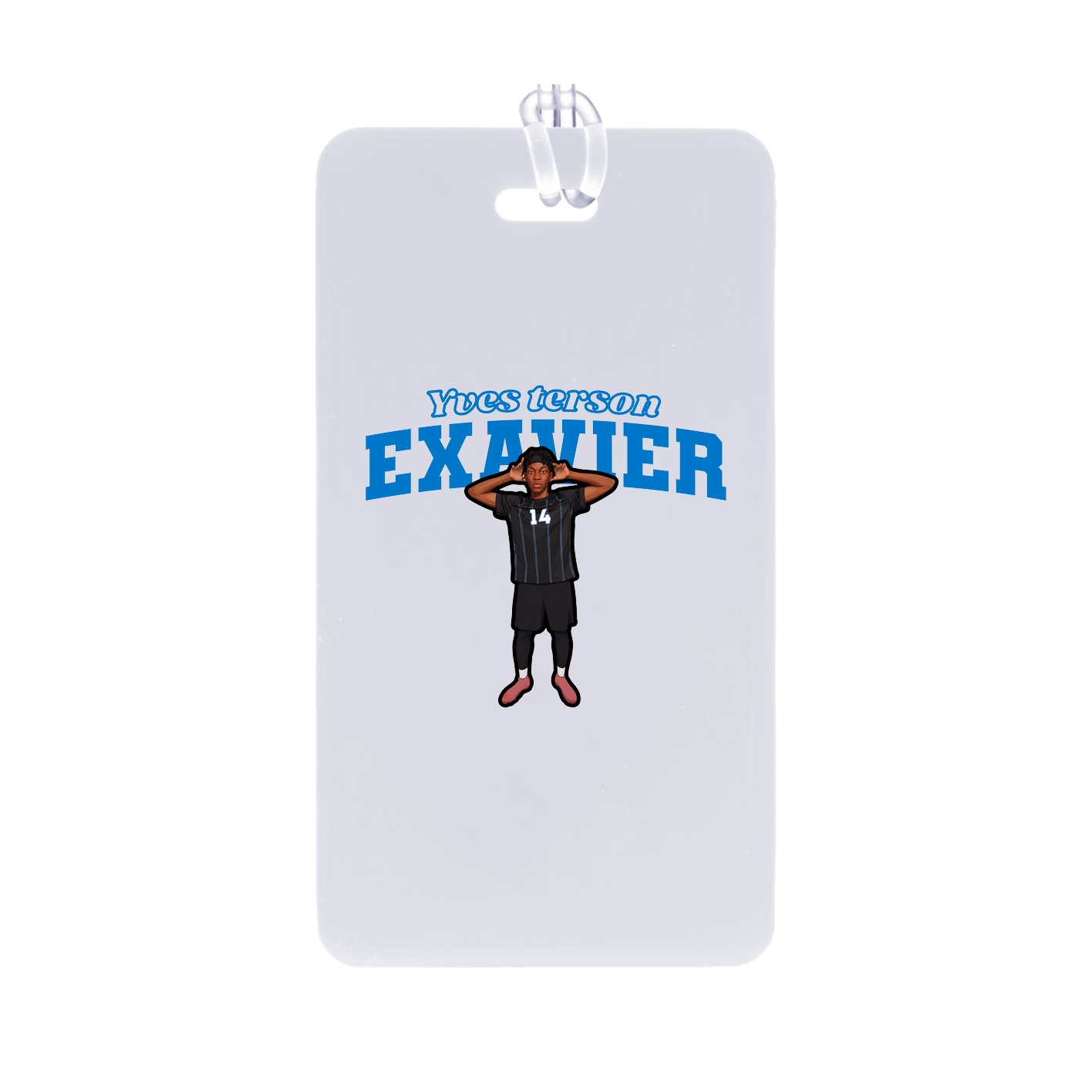 Bag Tag — Name Arch in Classic