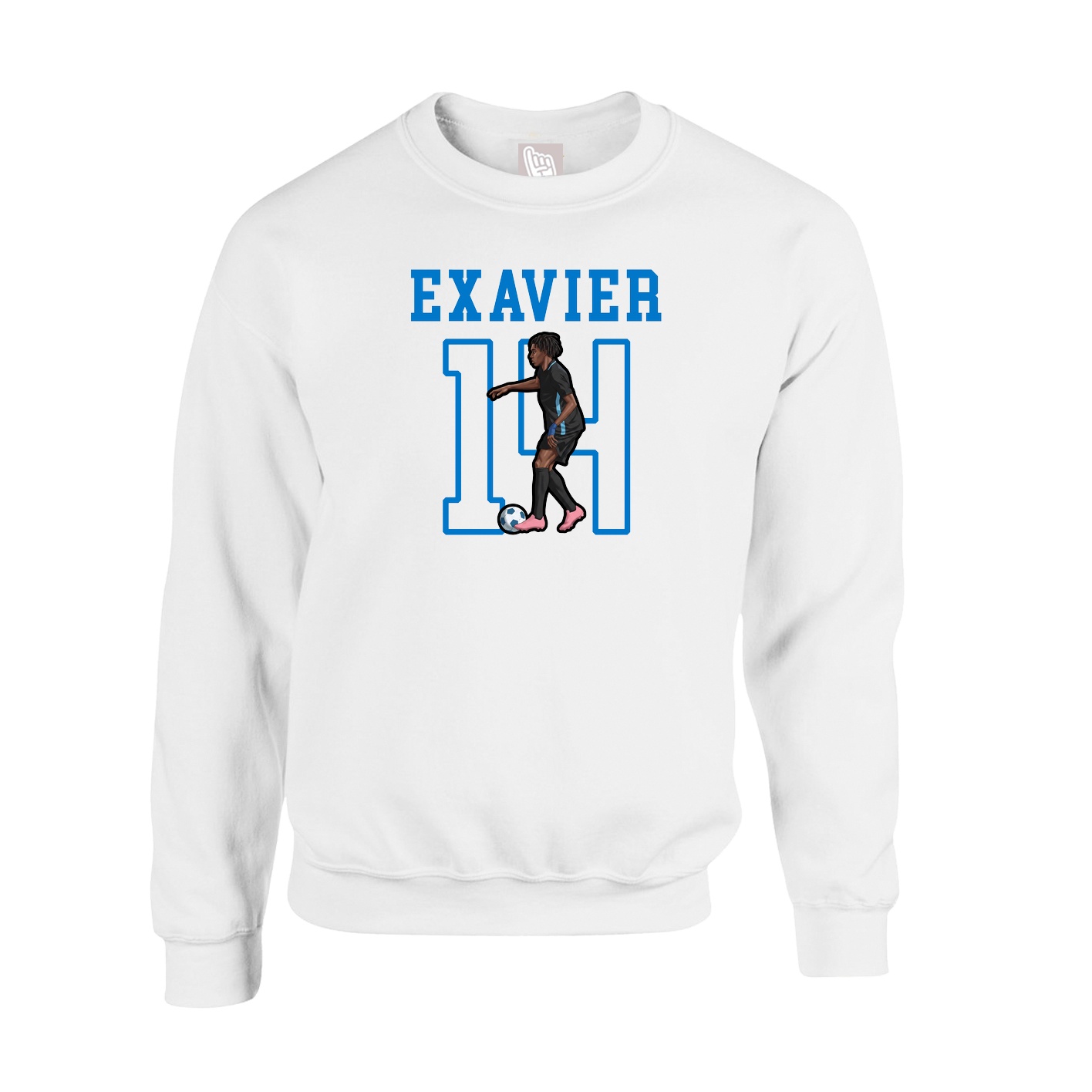 Fleece Crew — Shirsey in White