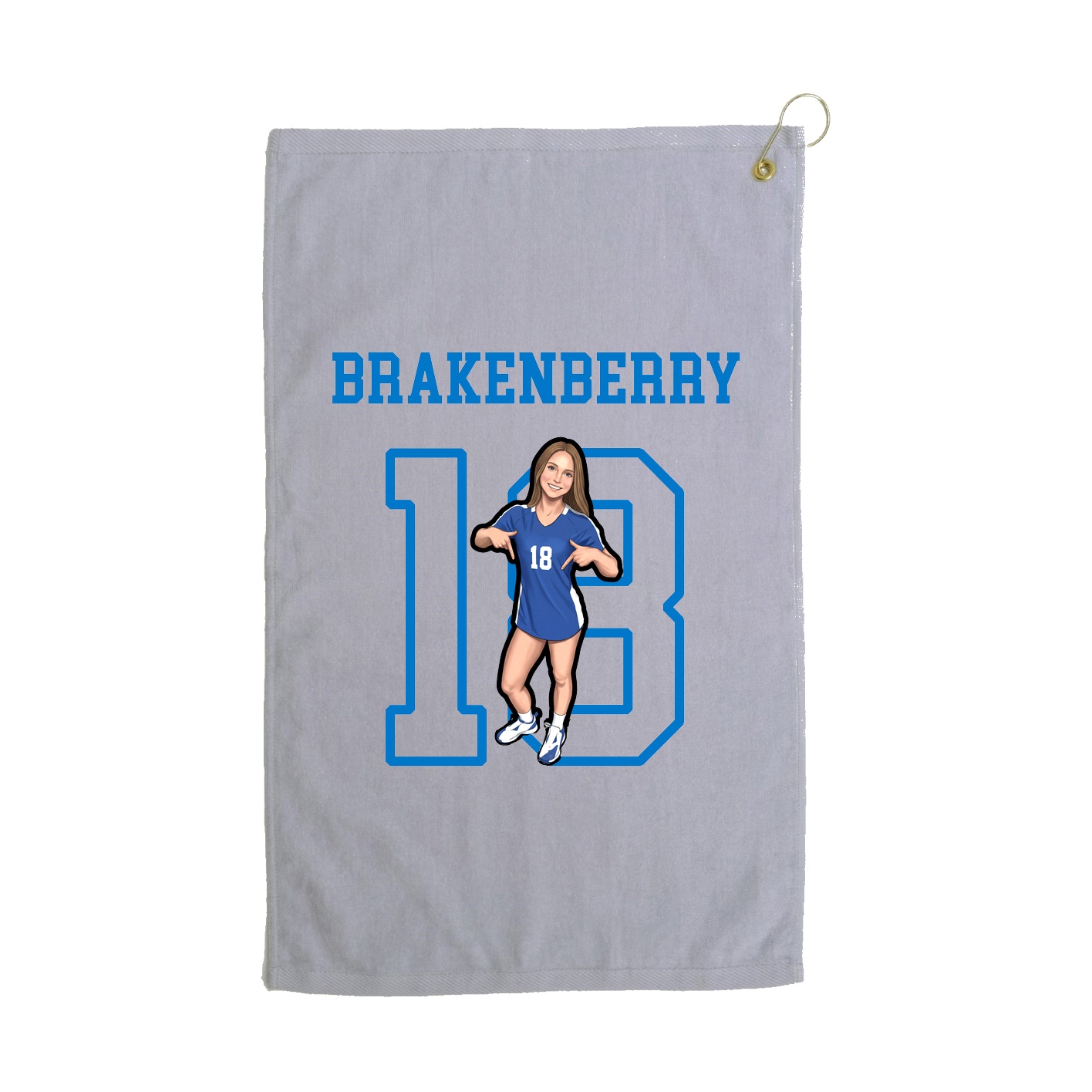 Golf Towel — Shirsey in Grey
