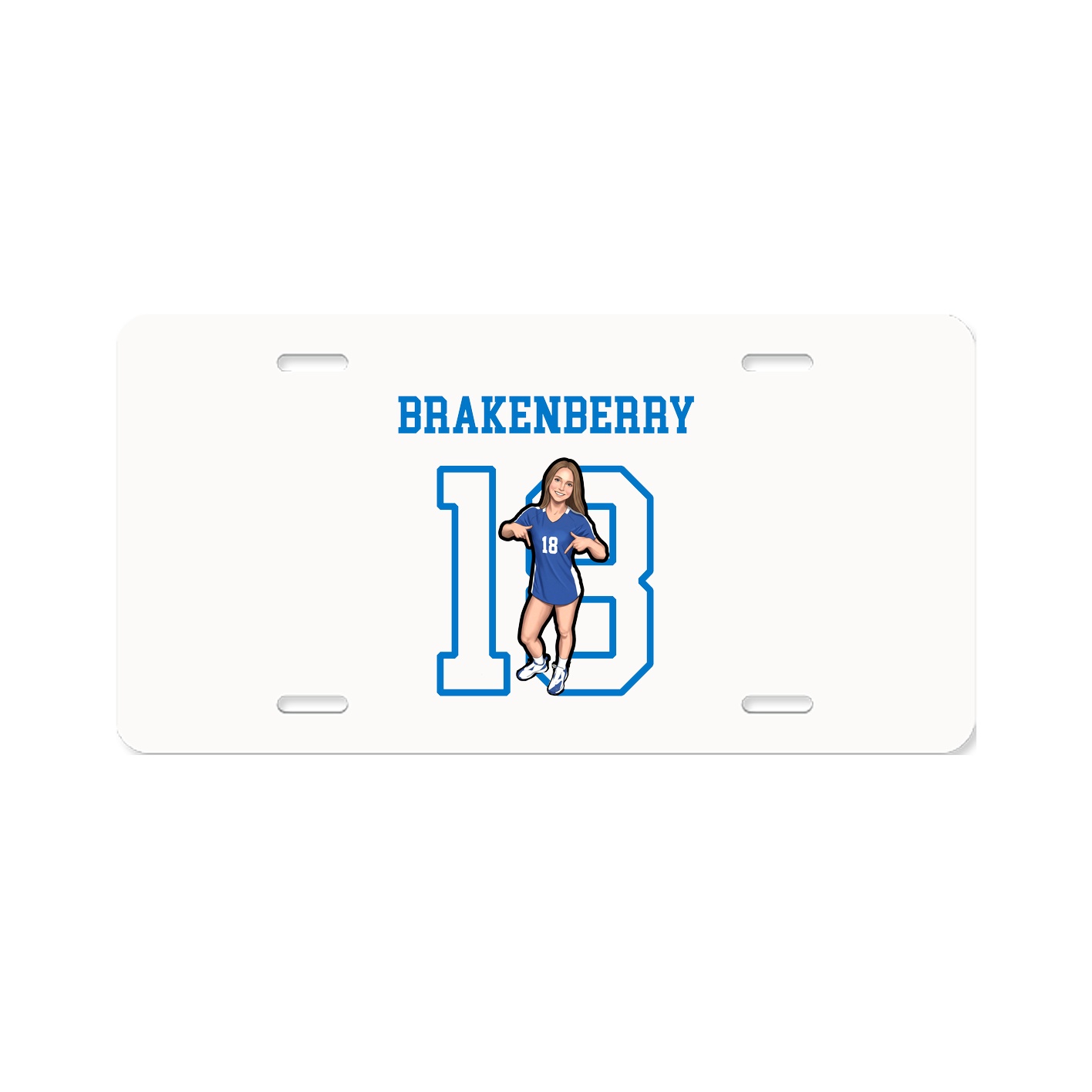 License Plate — Shirsey in Classic