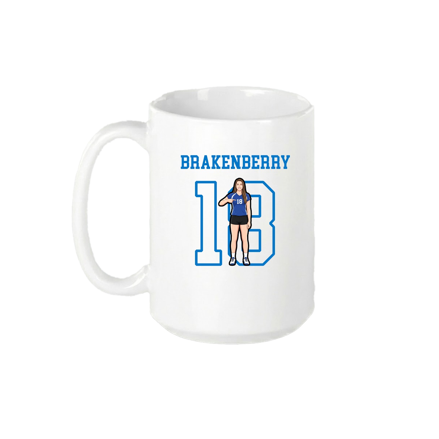 15oz Coffee Mug — Shirsey in White