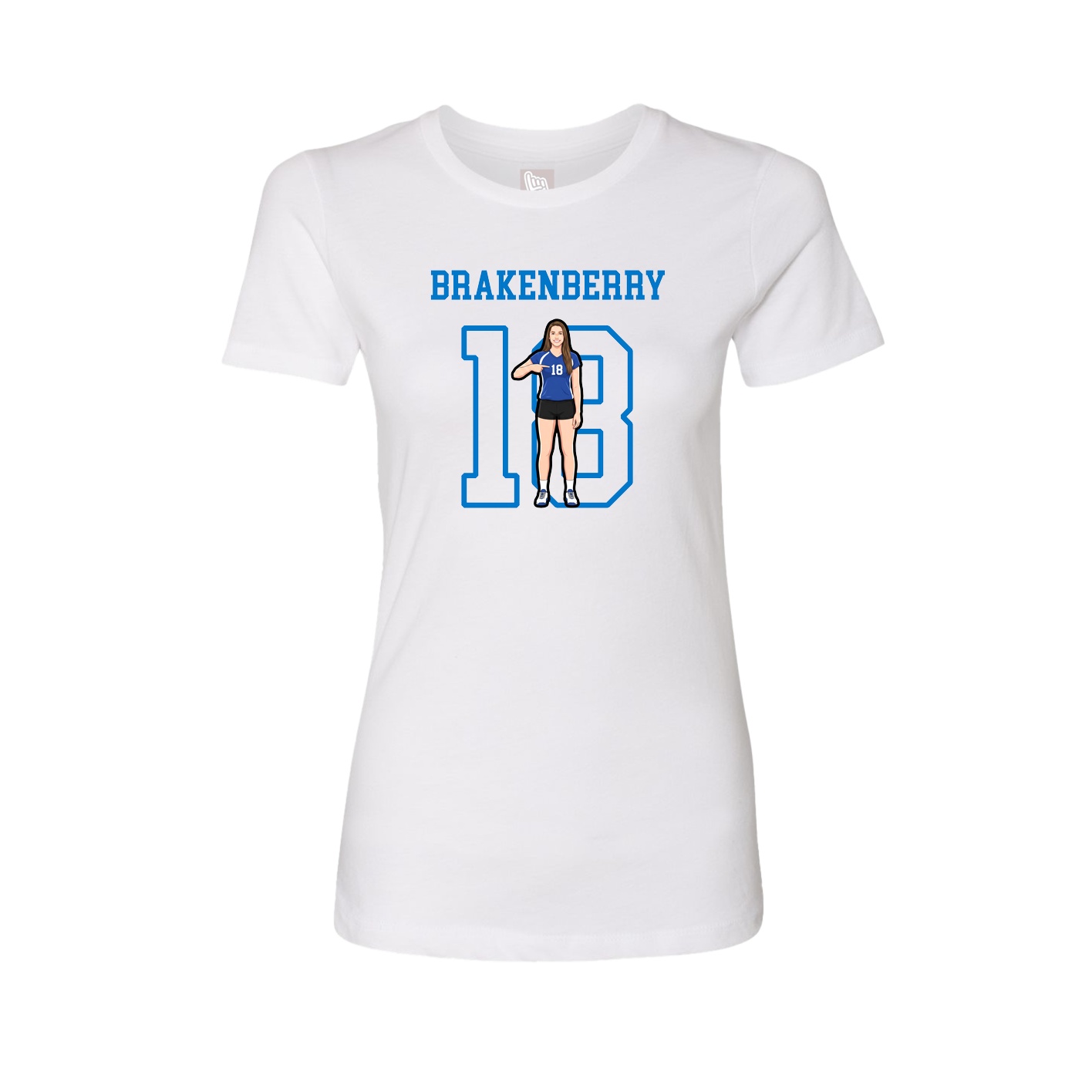 Fitted Women's Tee — Shirsey in White