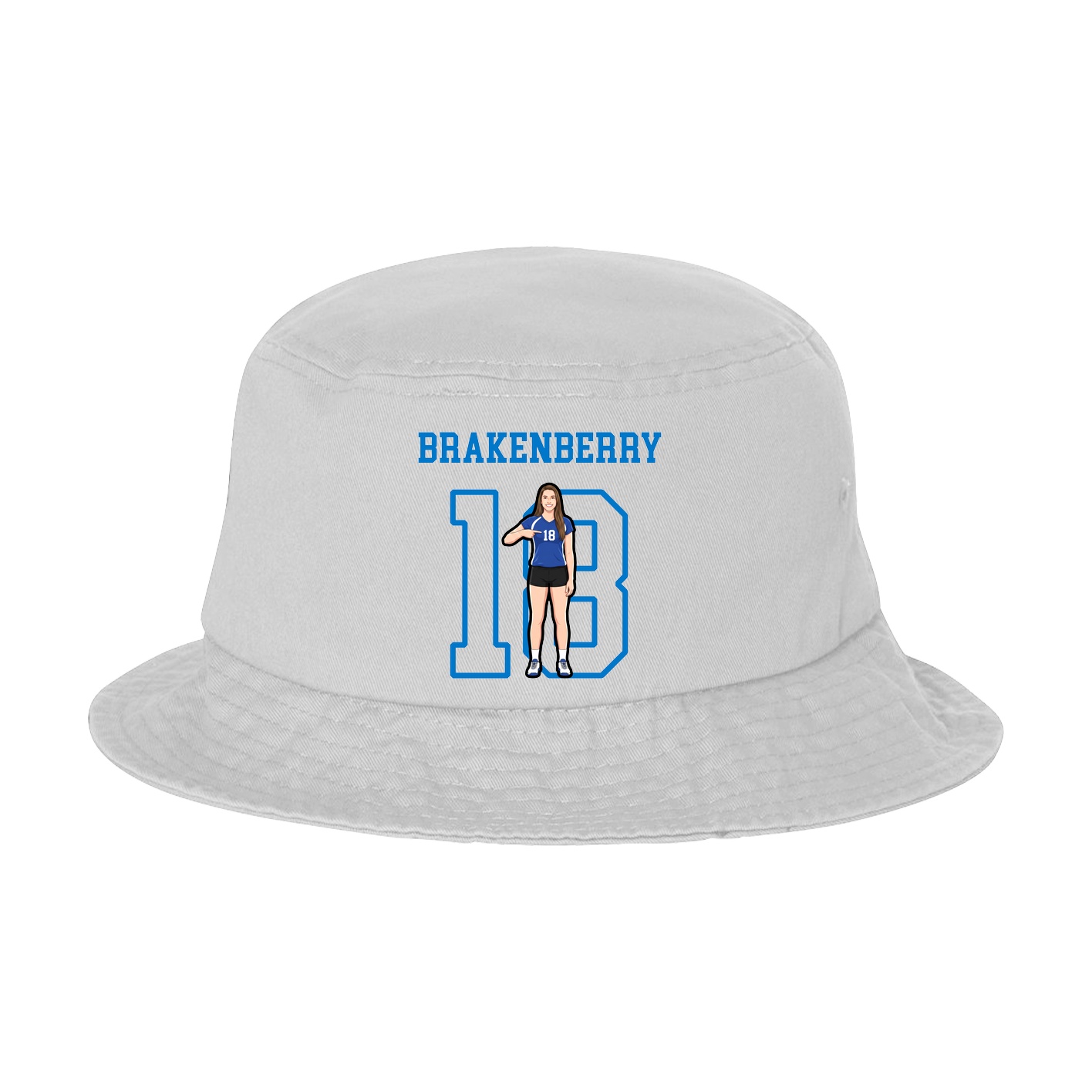 Bucket Cap — Shirsey in White
