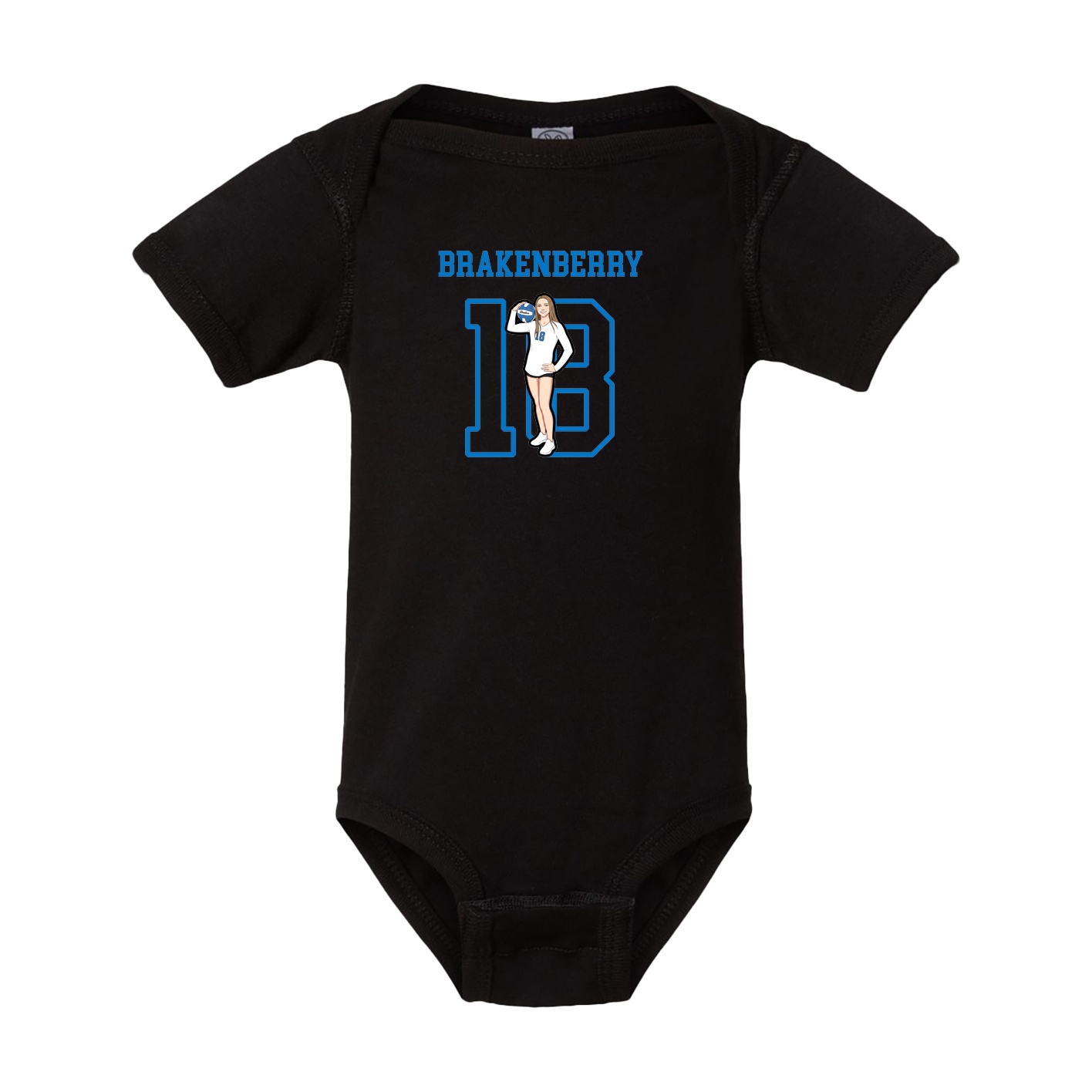 Baby Onesie — Shirsey in Black