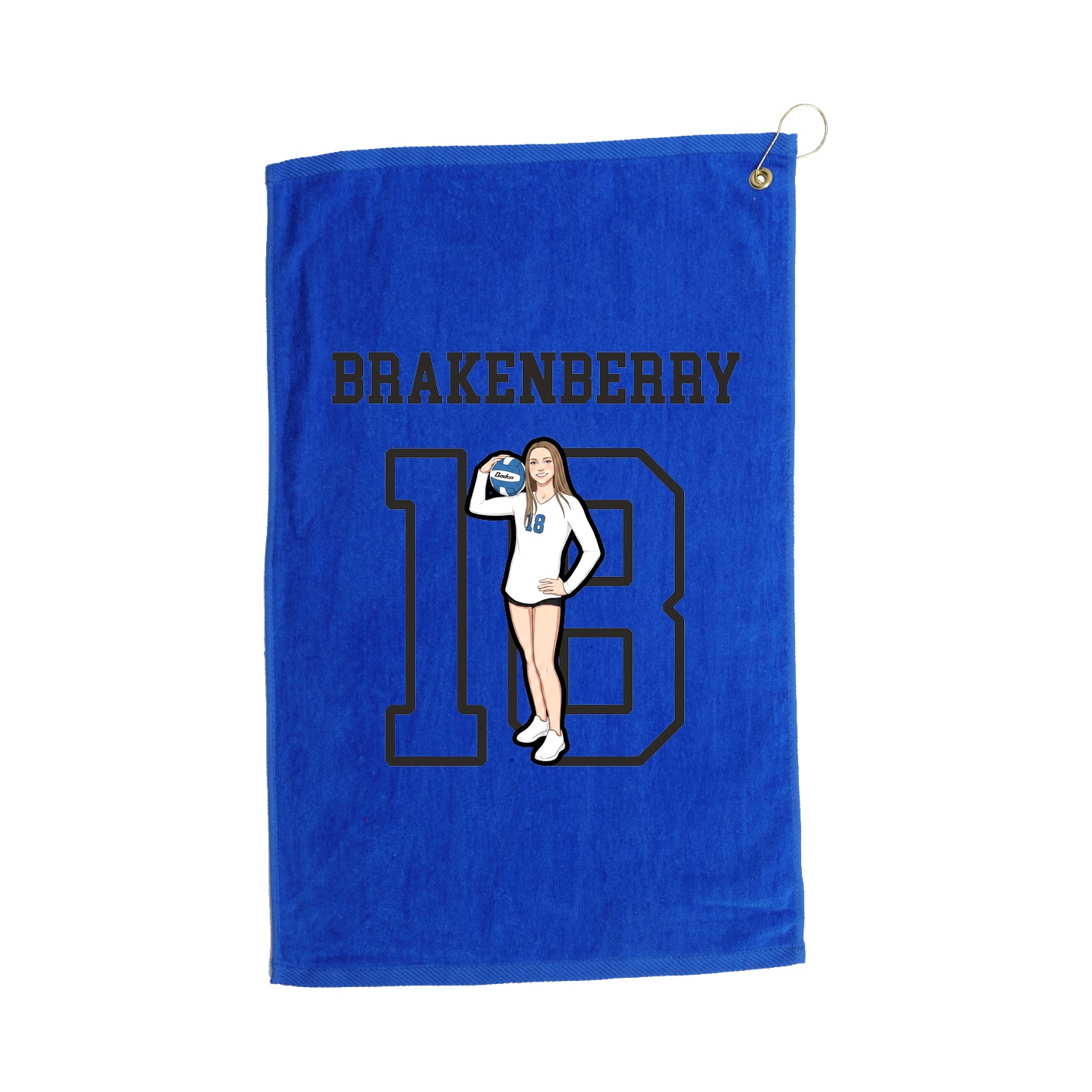 Golf Towel — Shirsey in Royal