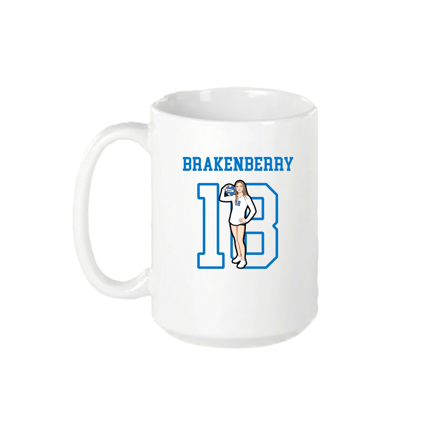 15oz Coffee Mug — Shirsey in White