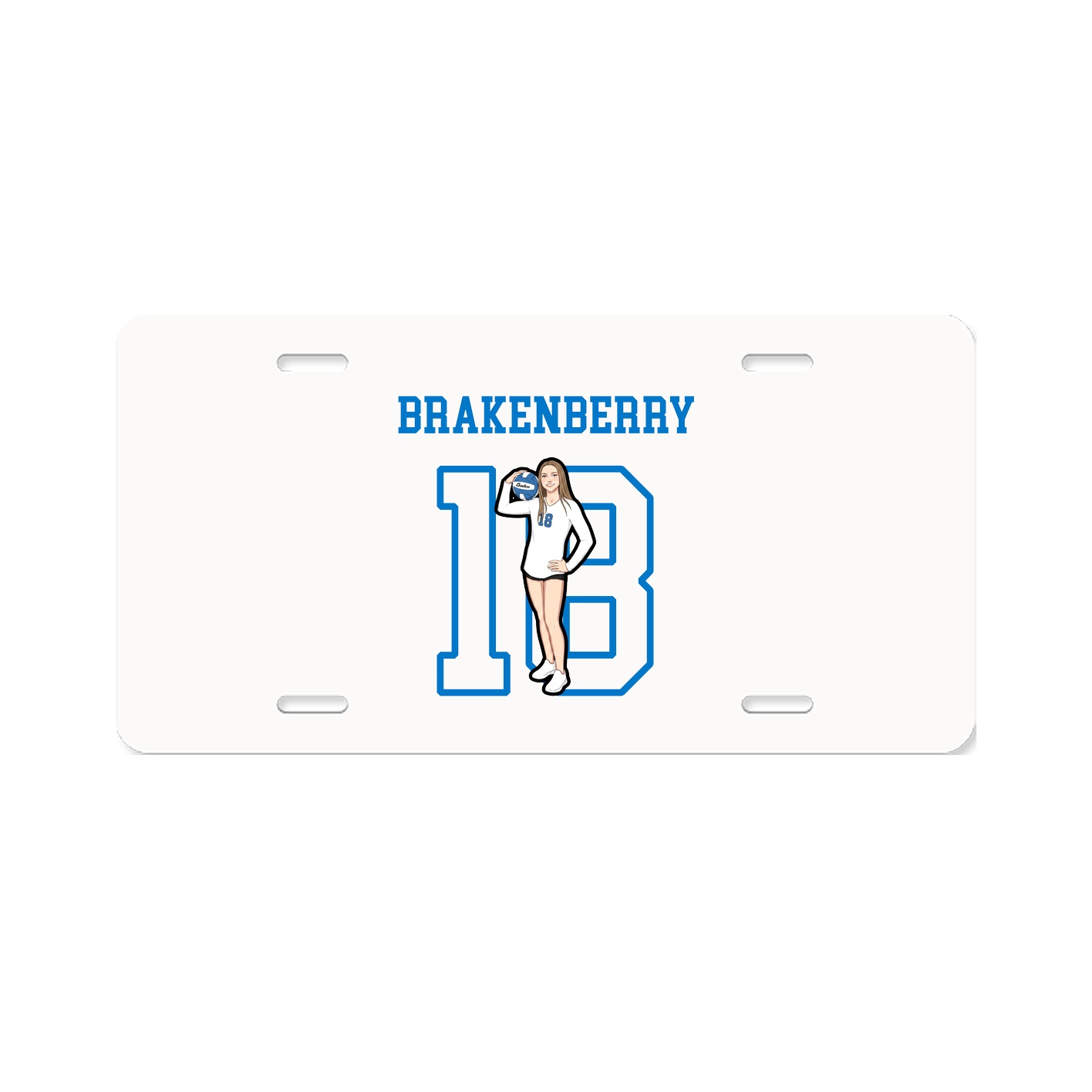 License Plate — Shirsey in Classic