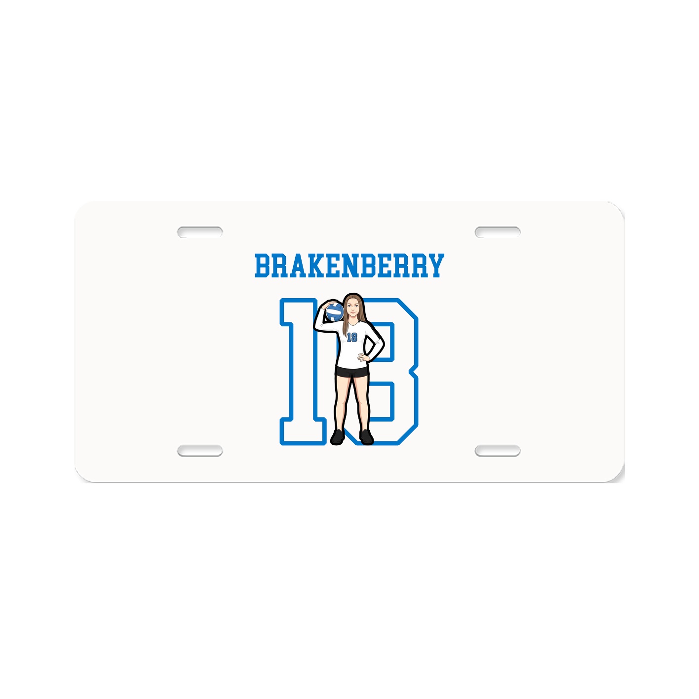 License Plate — Shirsey in Classic