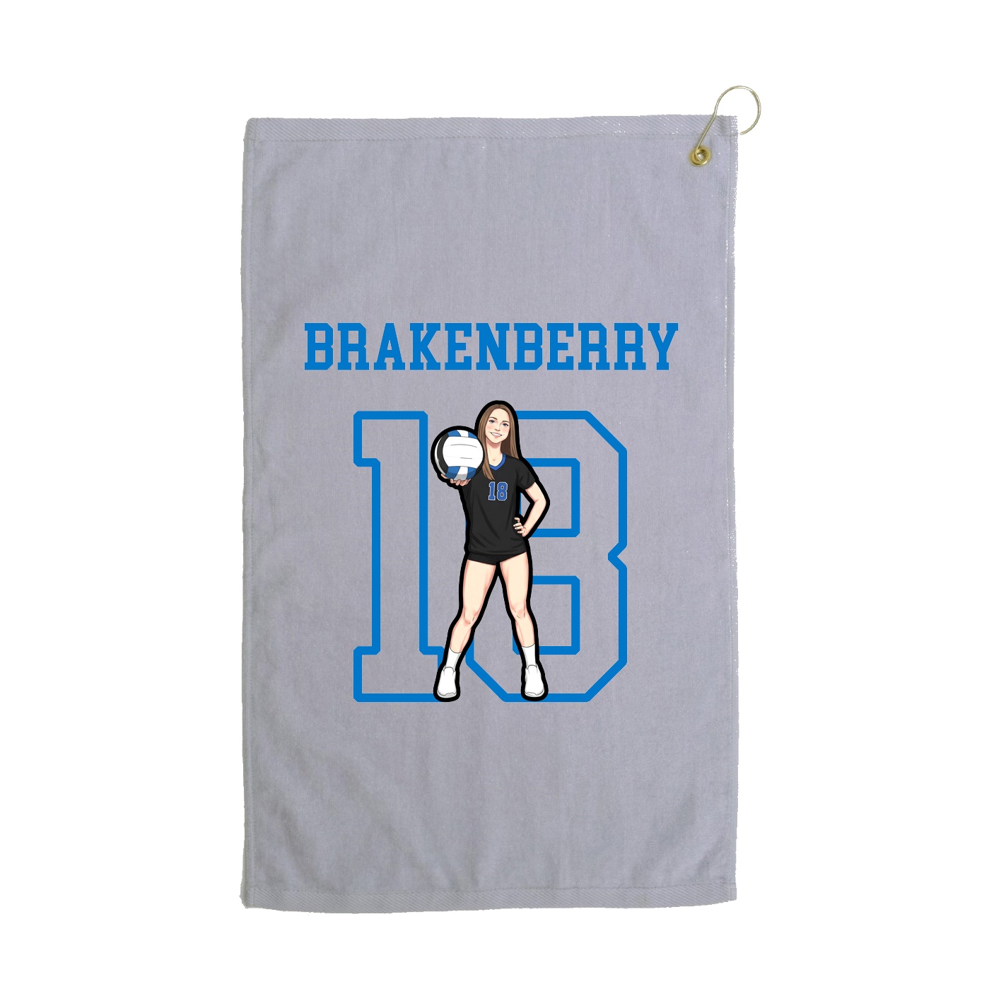 Golf Towel — Shirsey in Grey