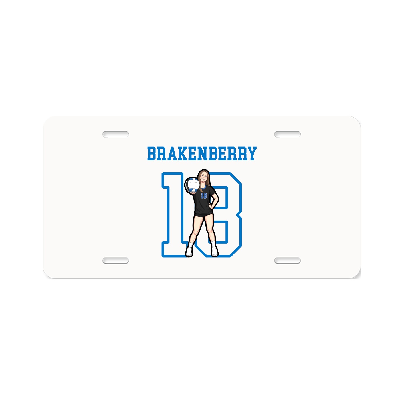 License Plate — Shirsey in Classic
