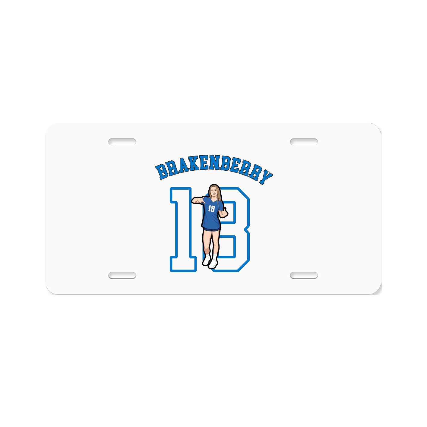 License Plate — Shirsey Arch in Classic