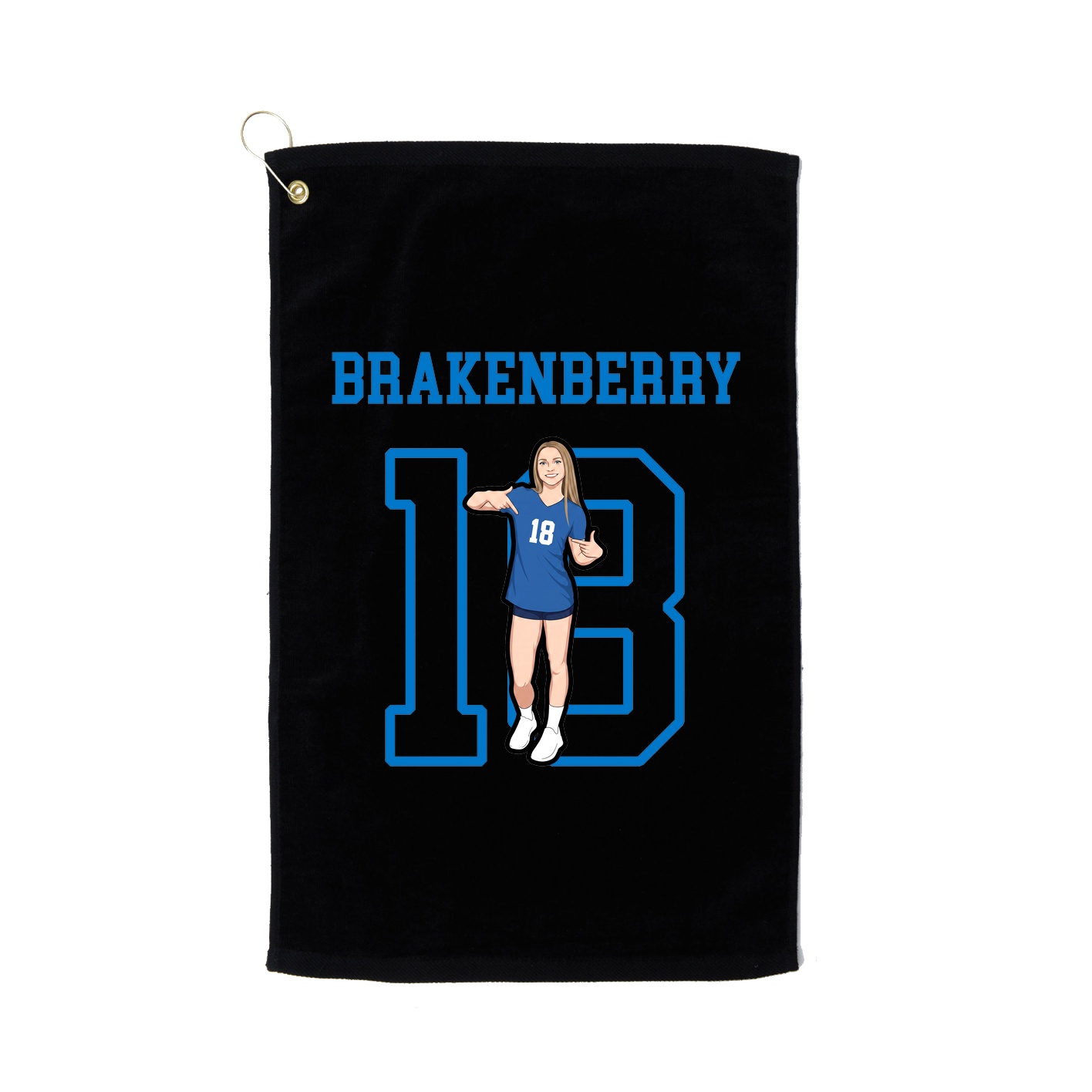 Golf Towel — Shirsey in Black