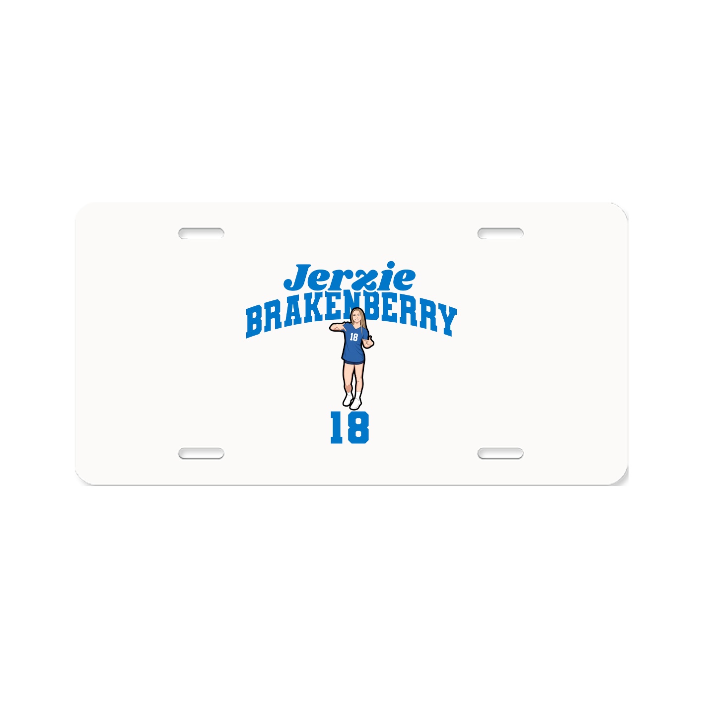 License Plate — Signature Arch in Classic
