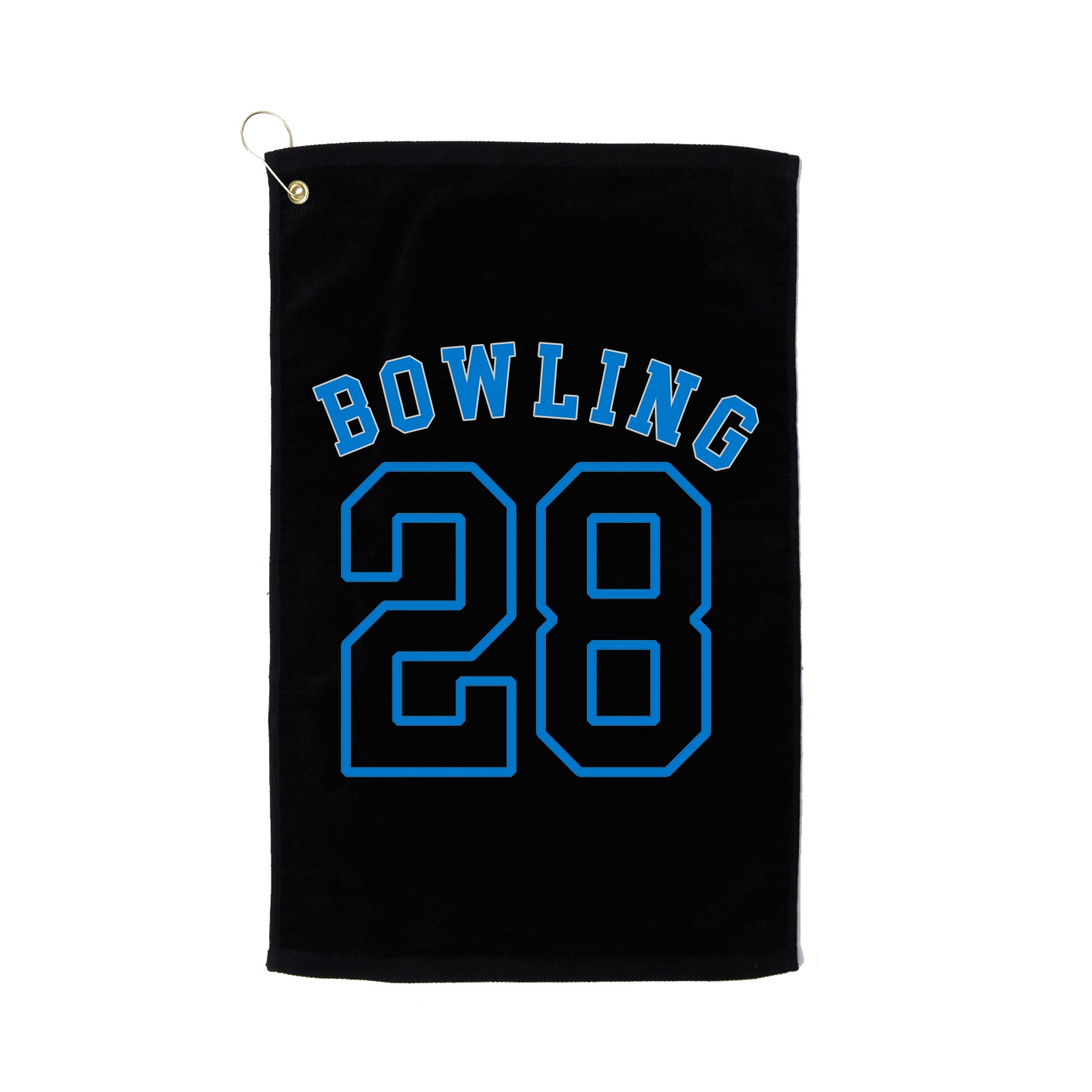 Golf Towel — Shirsey Arch in Black