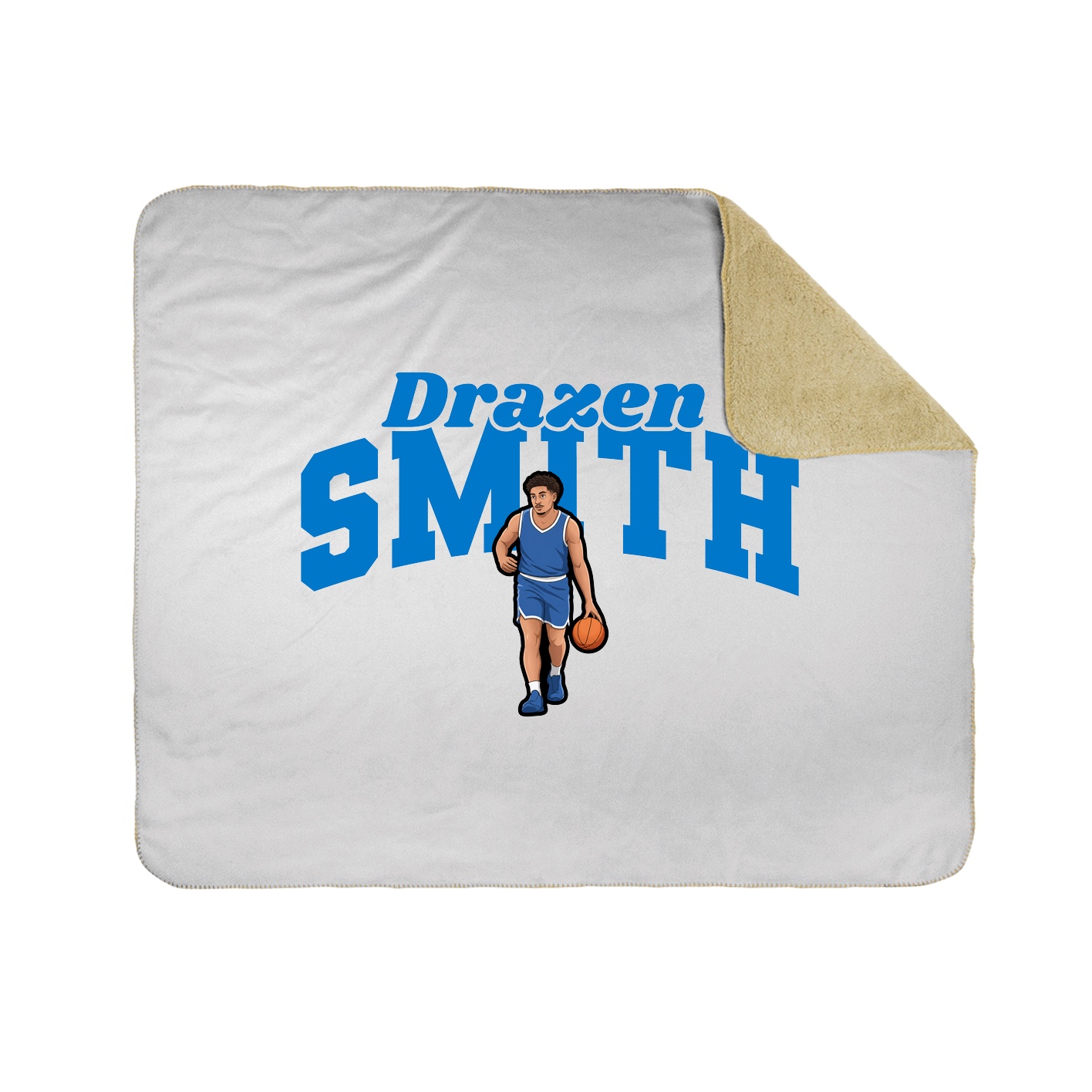 Throw Blanket — Signature Arch in White