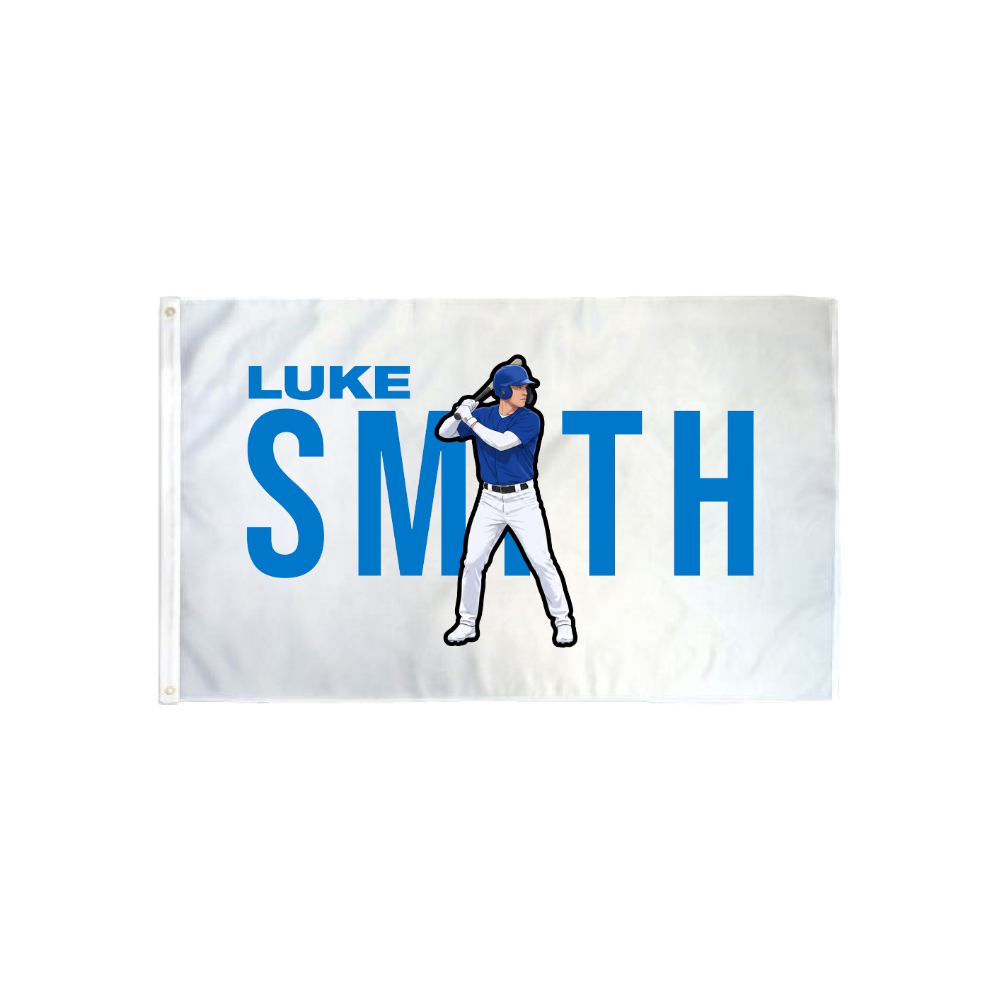3x5 Flag — Player Name in Classic