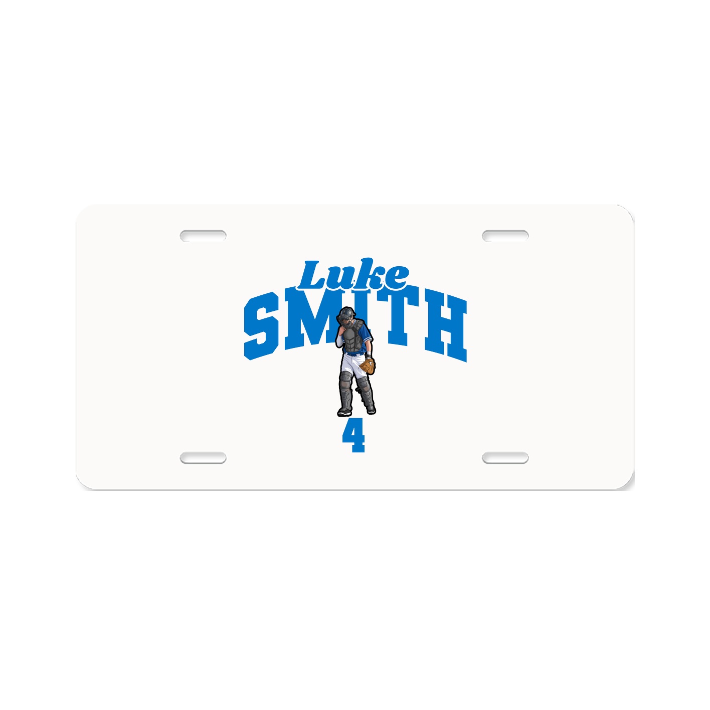 License Plate — Signature Arch in Classic