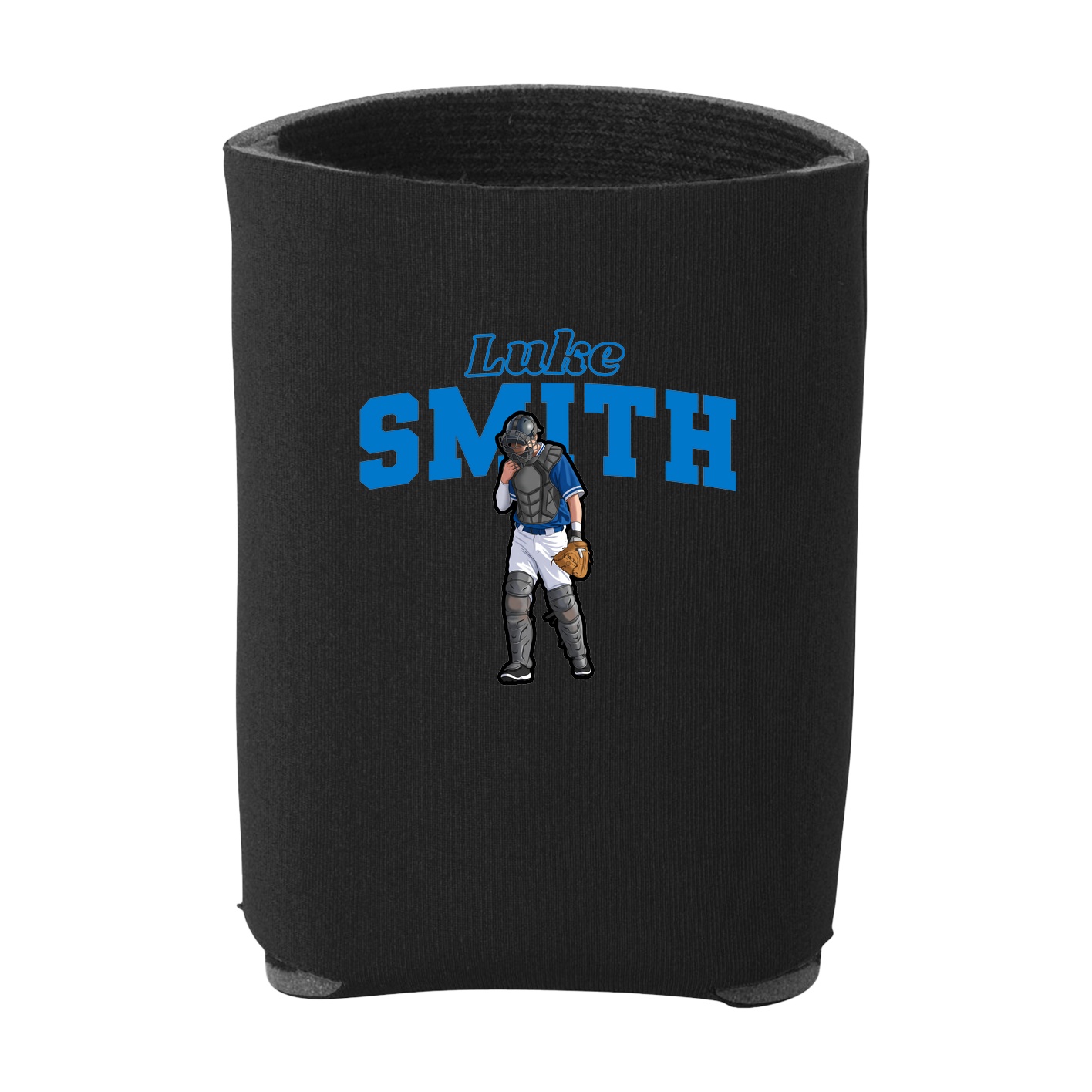 Can Holder — Name Arch in Black