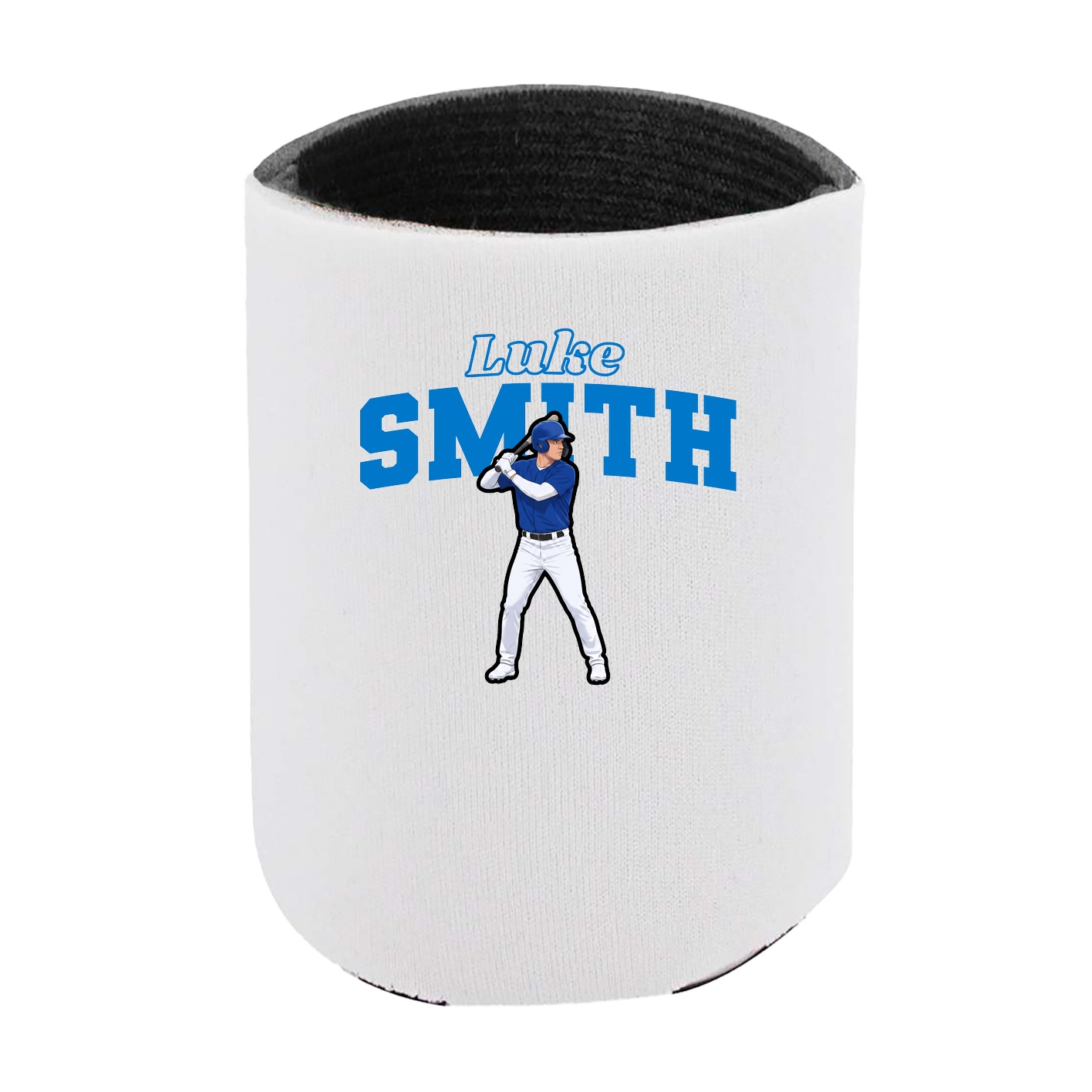 Can Holder — Name Arch in White