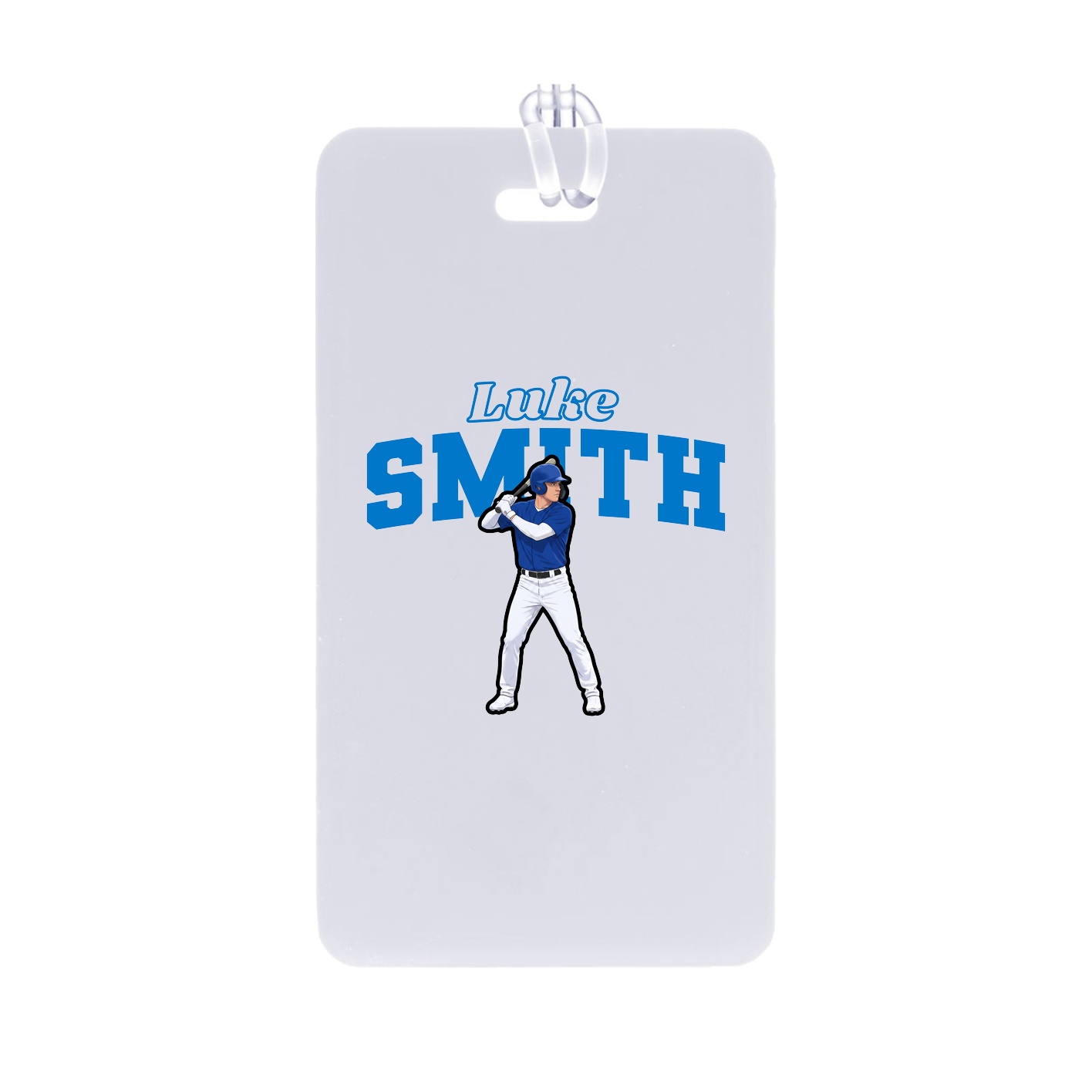 Bag Tag — Name Arch in Classic
