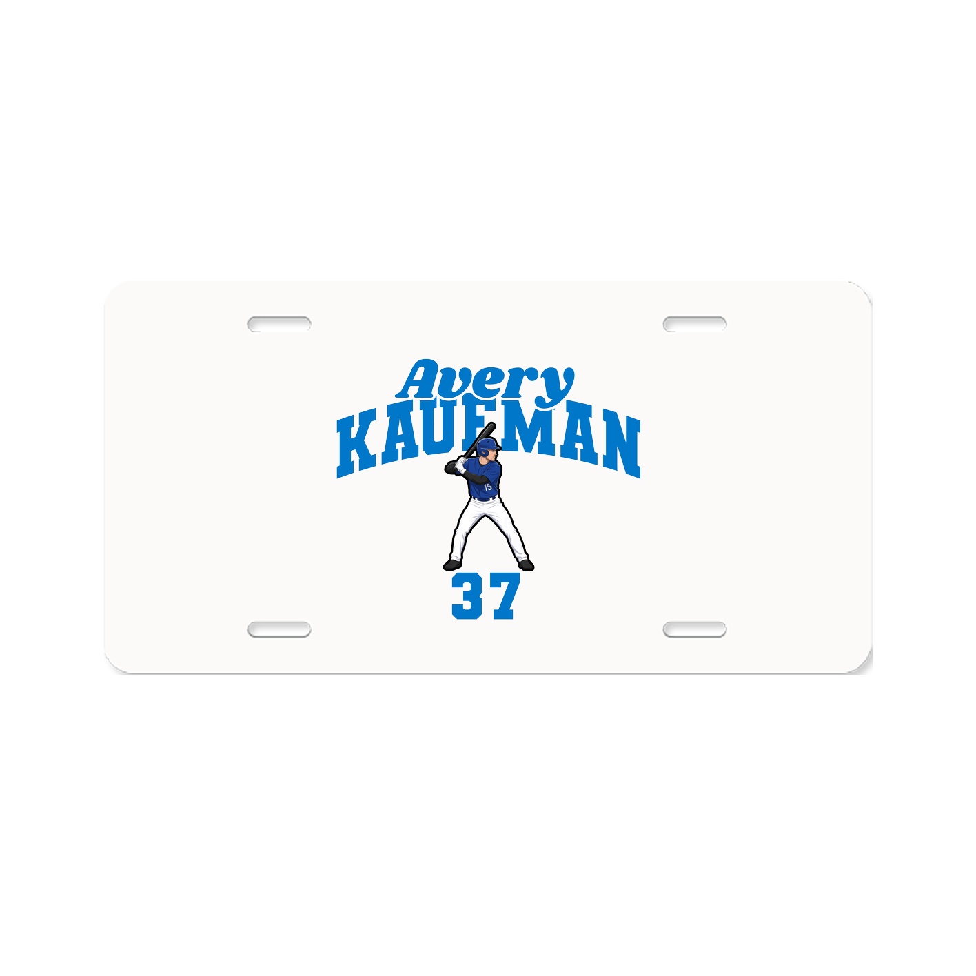 License Plate — Signature Arch in Classic