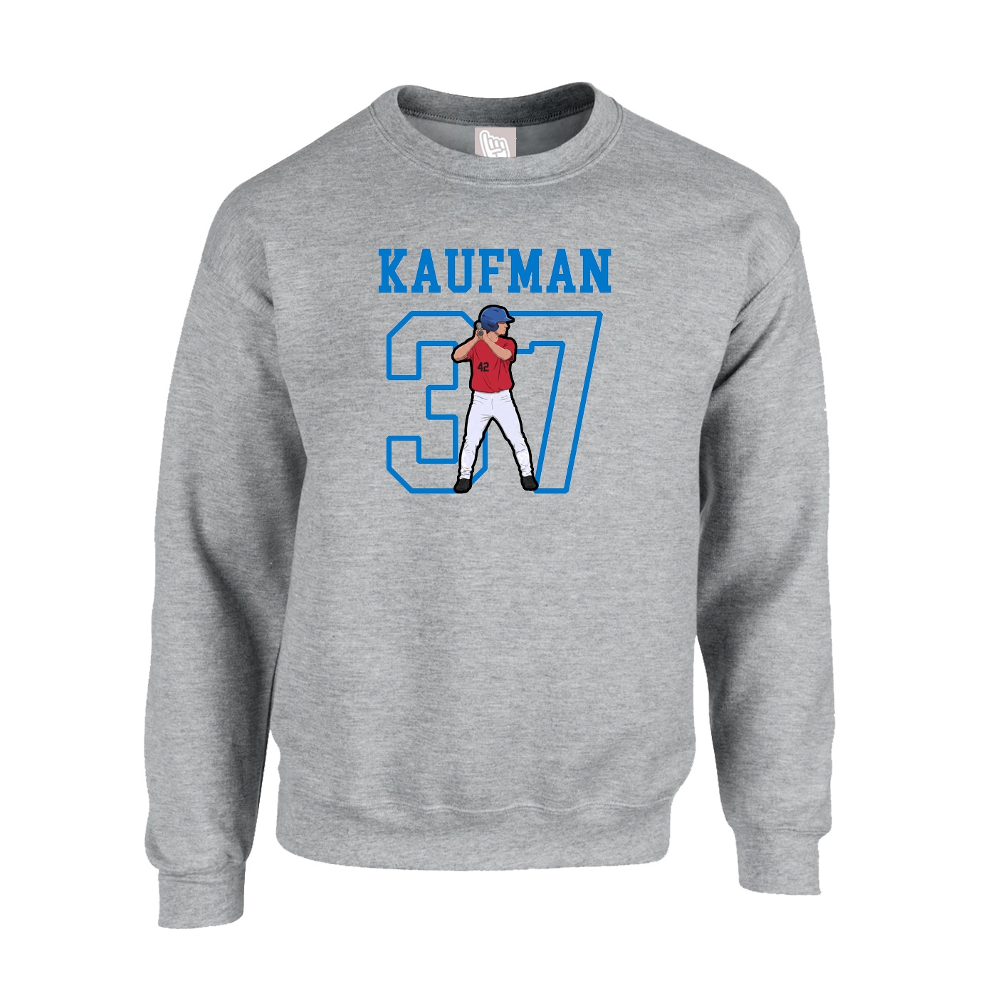 Fleece Crew — Shirsey in Grey