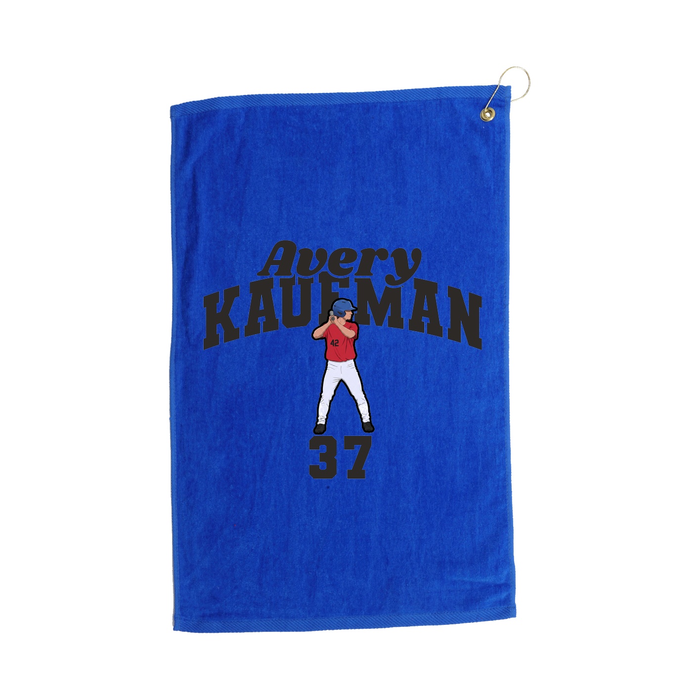 Golf Towel — Signature Arch in Royal