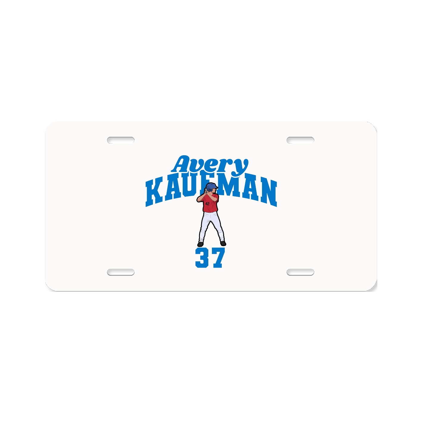 License Plate — Signature Arch in Classic